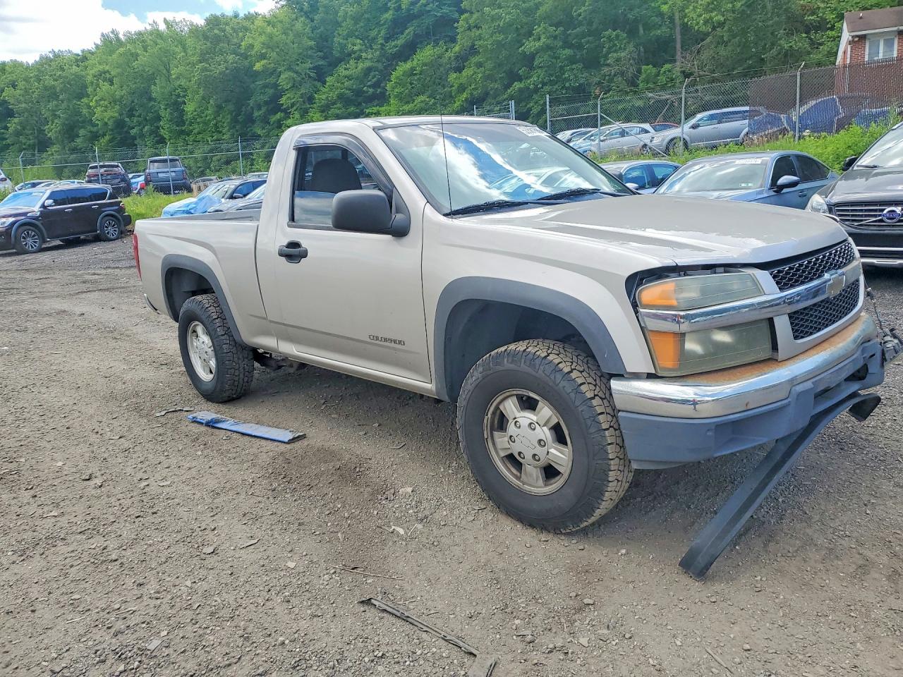 2005 Chevrolet Colorado Silver vin: 1GCDT146058272280