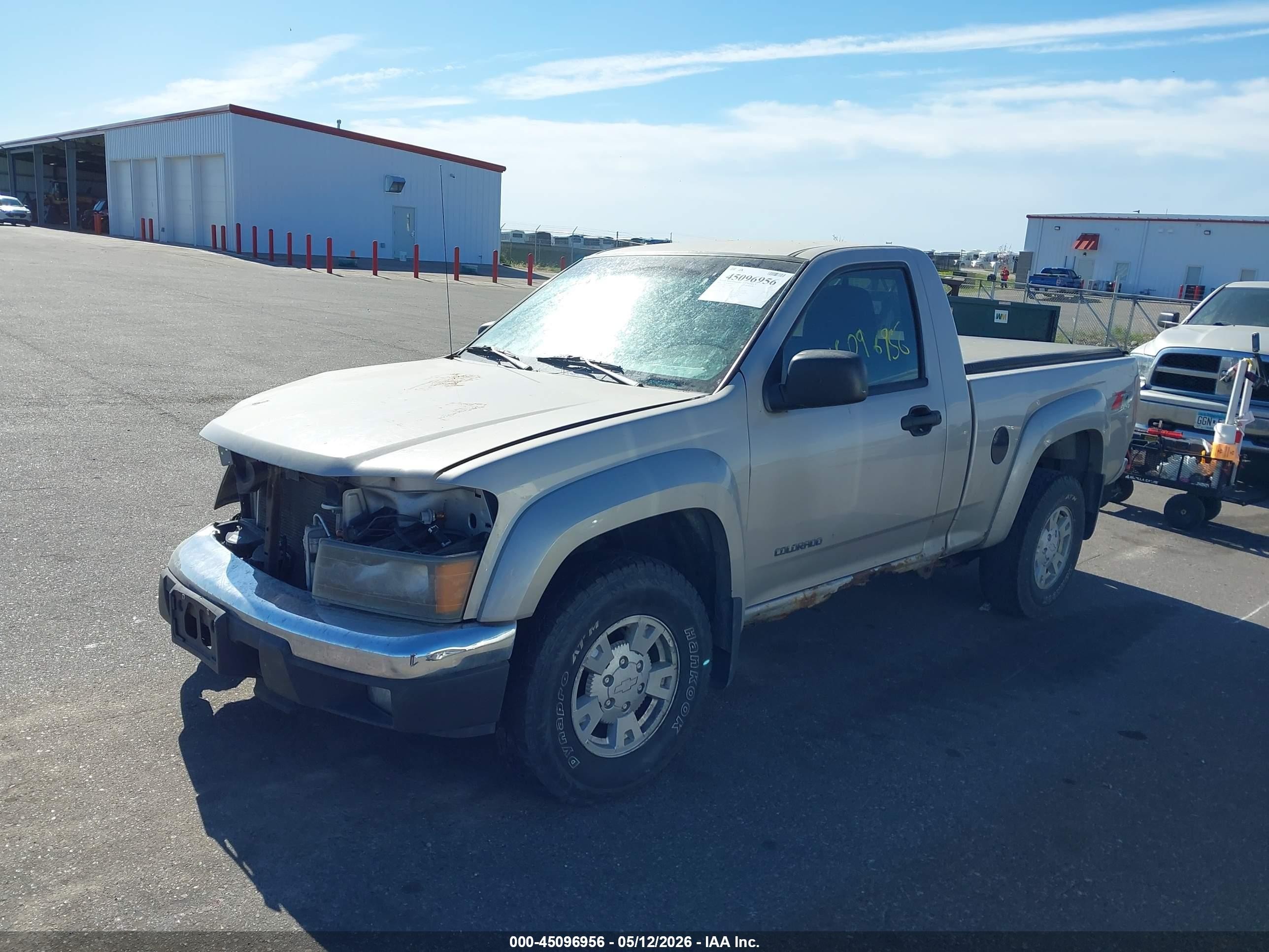 2005 Chevrolet Colorado Ls Silver vin: 1GCDT146458152983
