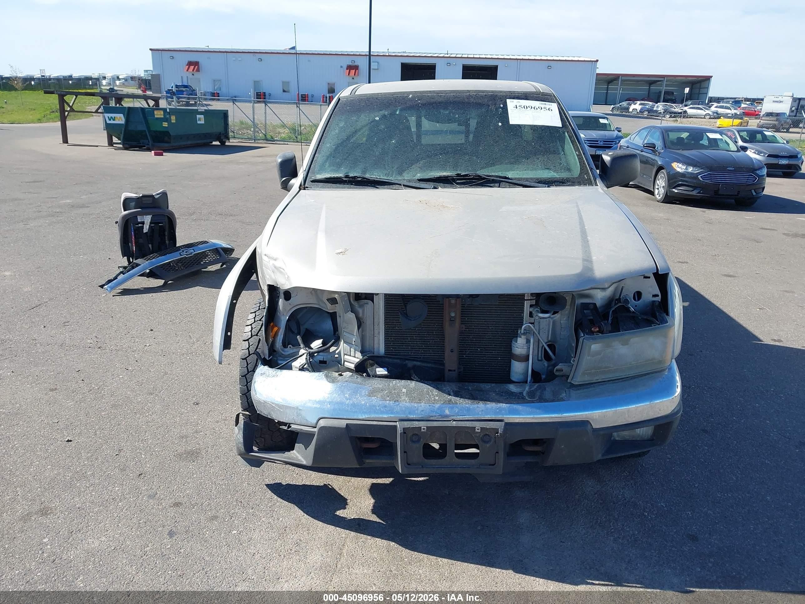 2005 Chevrolet Colorado Ls Silver vin: 1GCDT146458152983