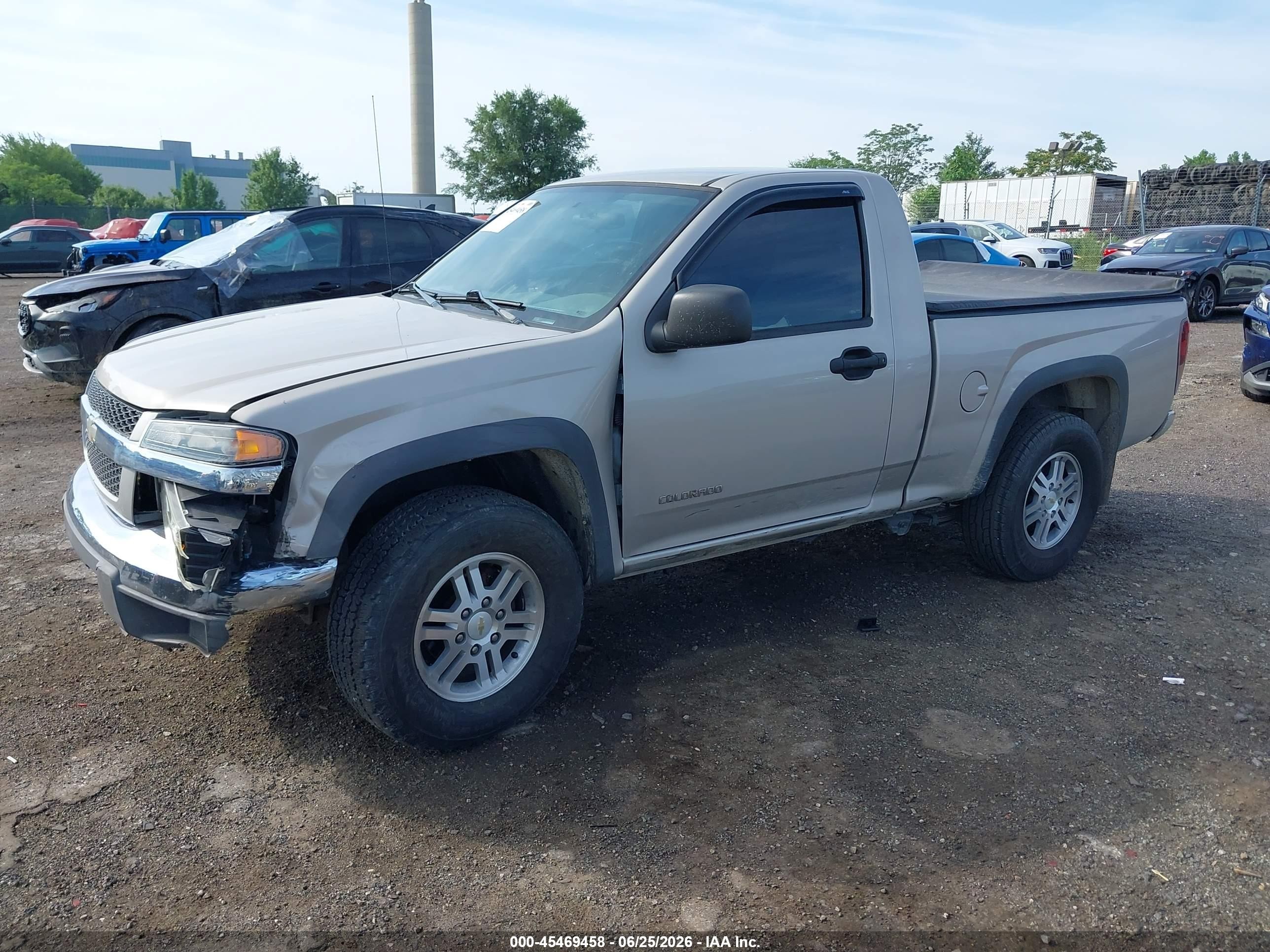 2004 Chevrolet Colorado Ls Tan vin: 1GCDT146748148411