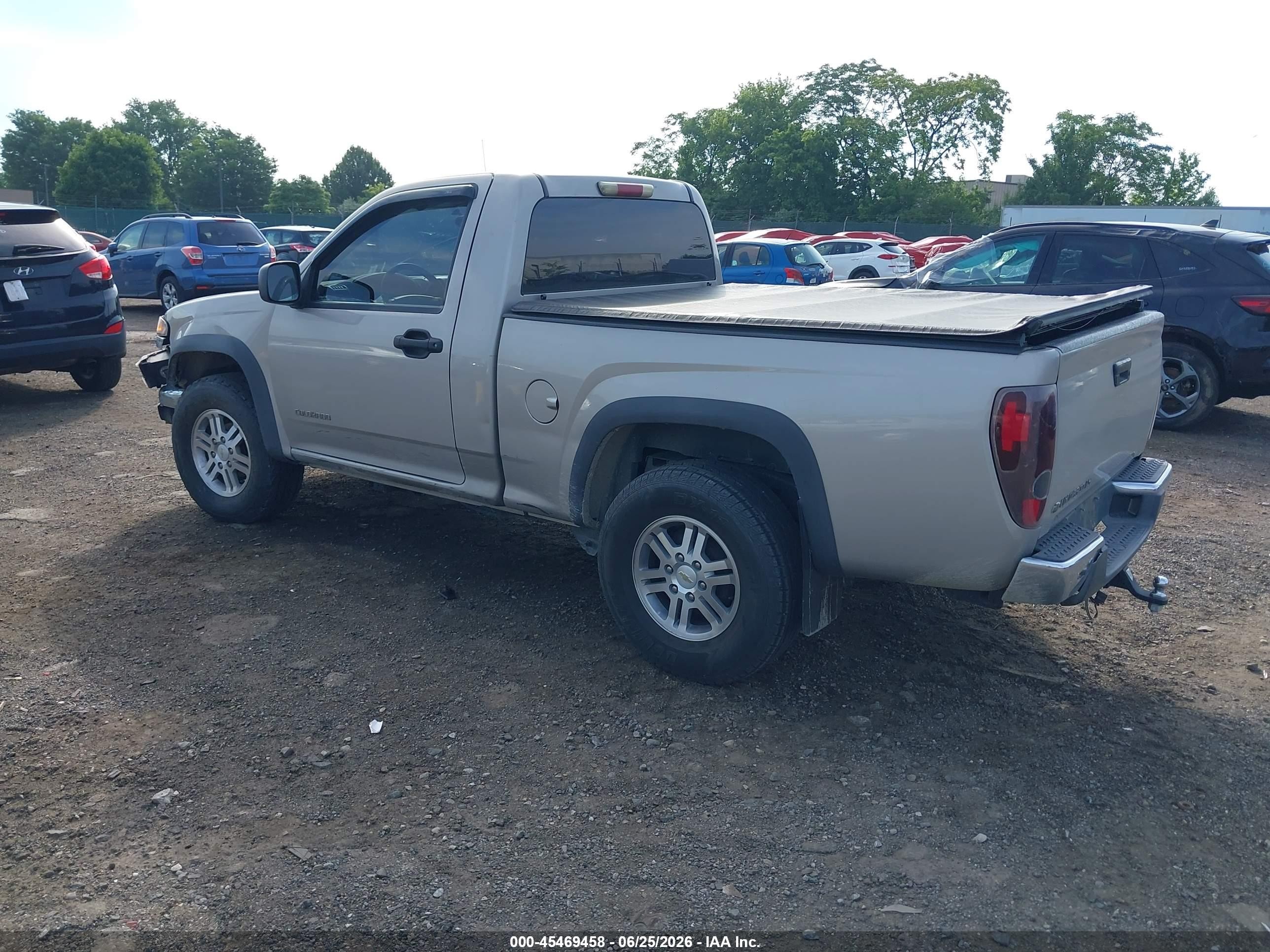 2004 Chevrolet Colorado Ls Tan vin: 1GCDT146748148411