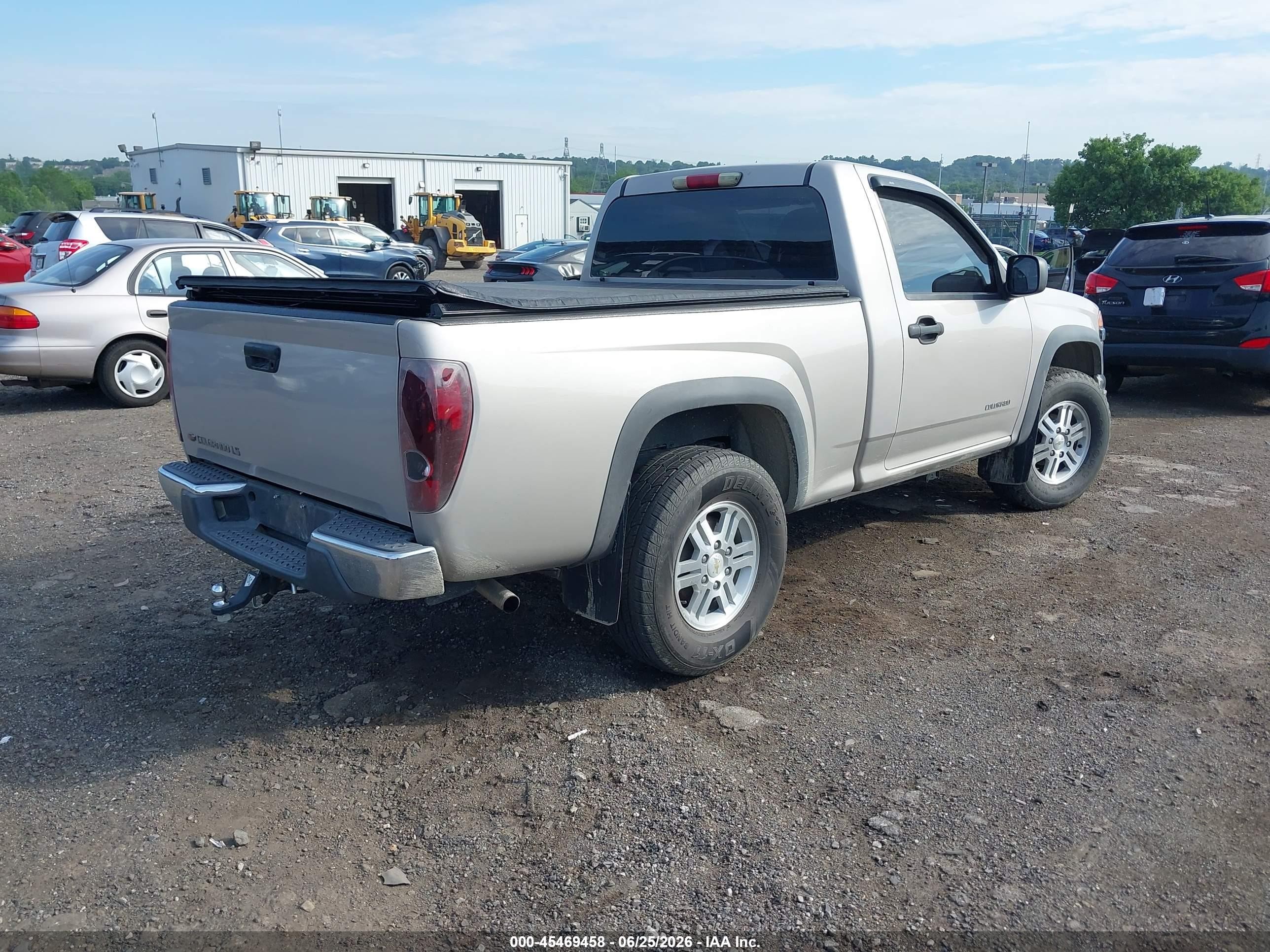 2004 Chevrolet Colorado Ls Tan vin: 1GCDT146748148411