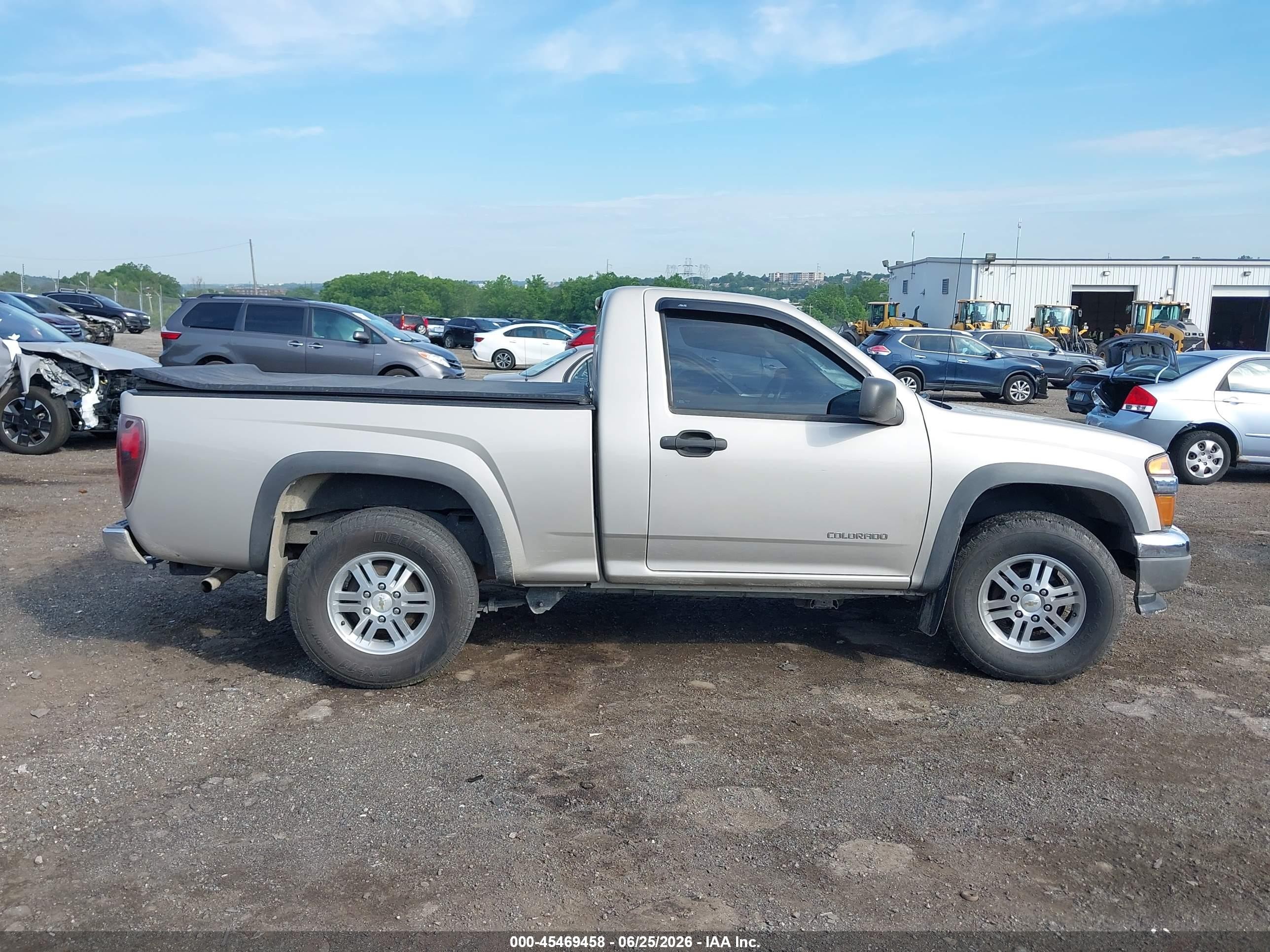 2004 Chevrolet Colorado Ls Tan vin: 1GCDT146748148411