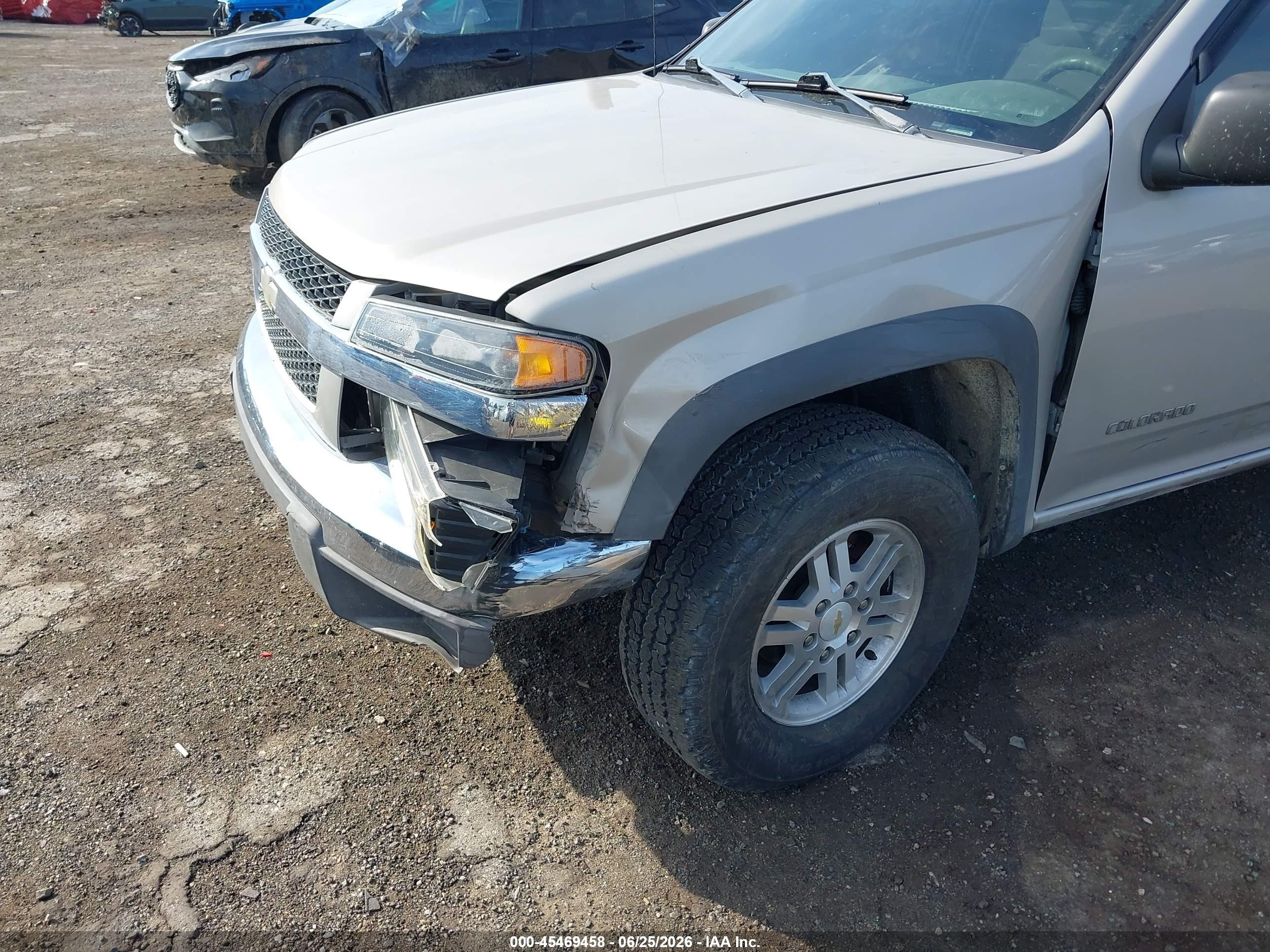 2004 Chevrolet Colorado Ls Tan vin: 1GCDT146748148411