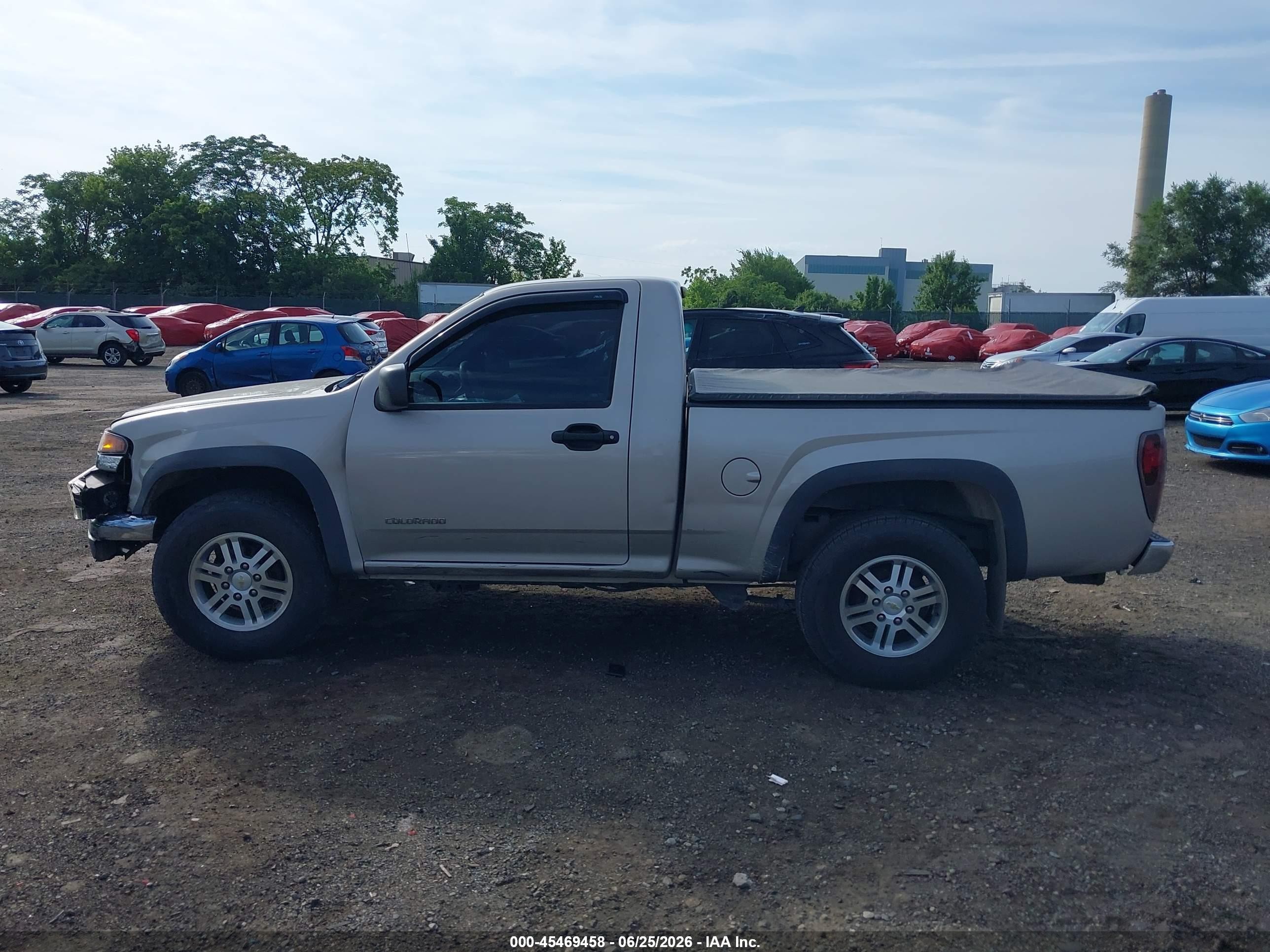 2004 Chevrolet Colorado Ls Tan vin: 1GCDT146748148411
