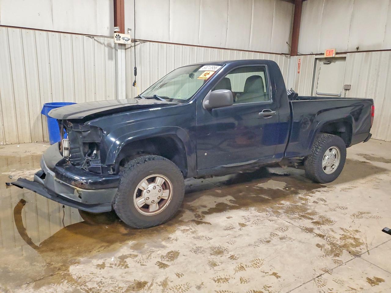2008 Chevrolet Colorado Black vin: 1GCDT149088107358