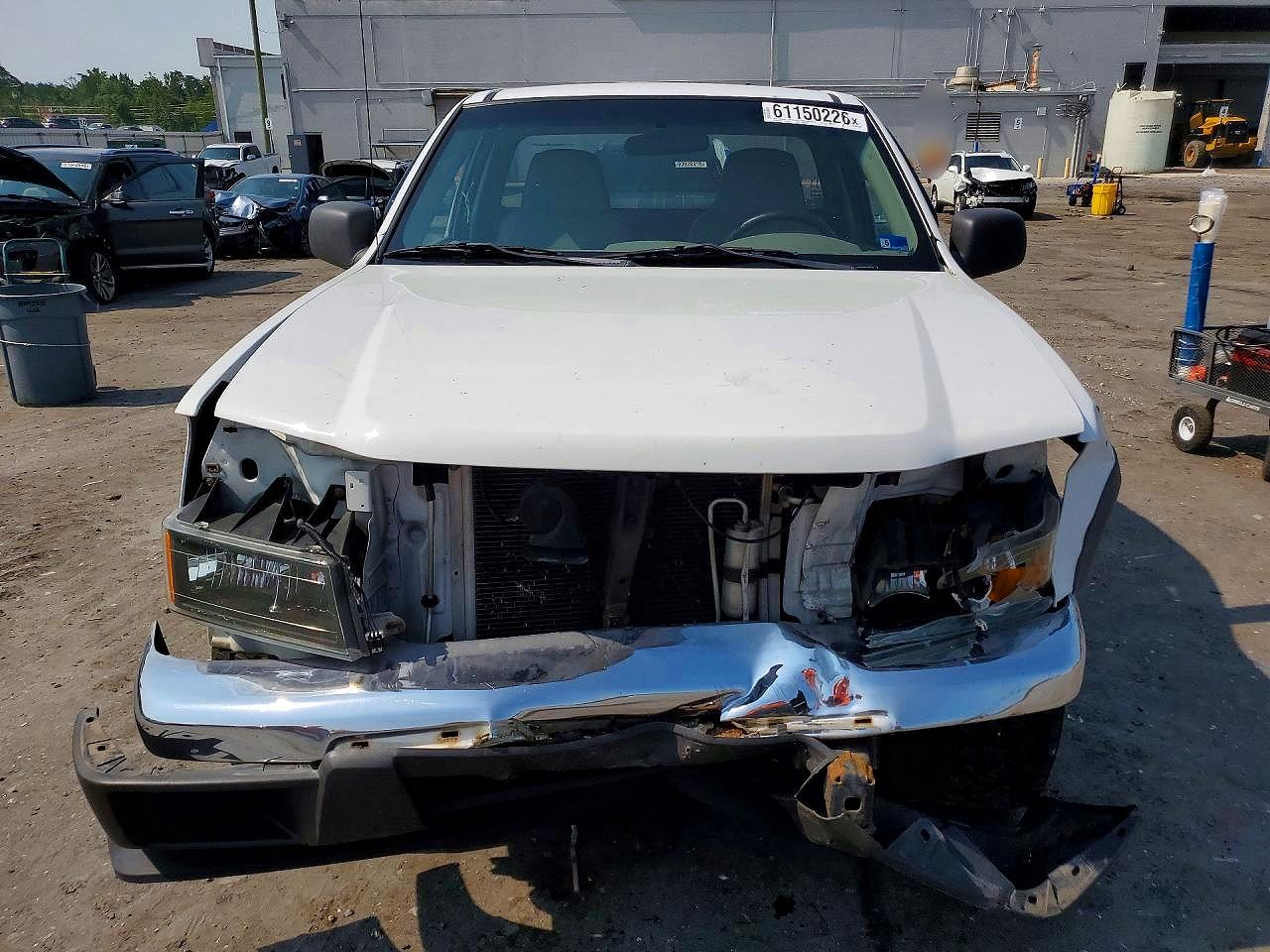 2007 Chevrolet Colorado Белый vin: 1GCDT149778221095