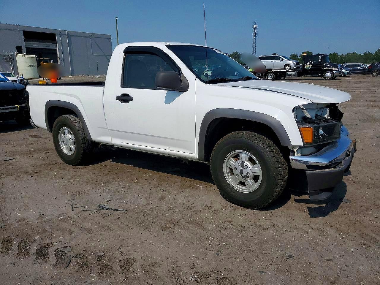 2007 Chevrolet Colorado Белый vin: 1GCDT149778221095