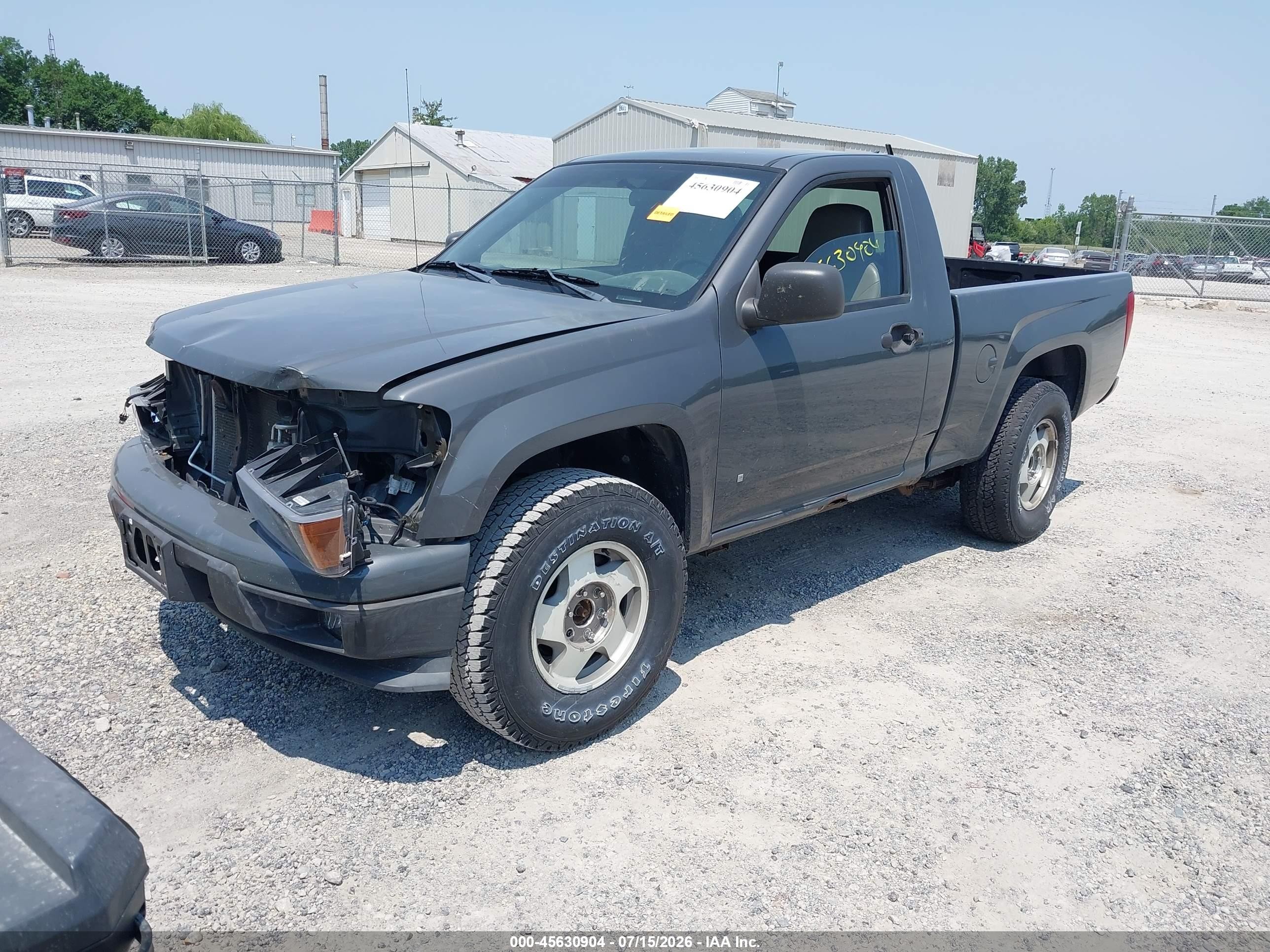 2009 Chevrolet Colorado Work Truck Gray vin: 1GCDT14E398140708
