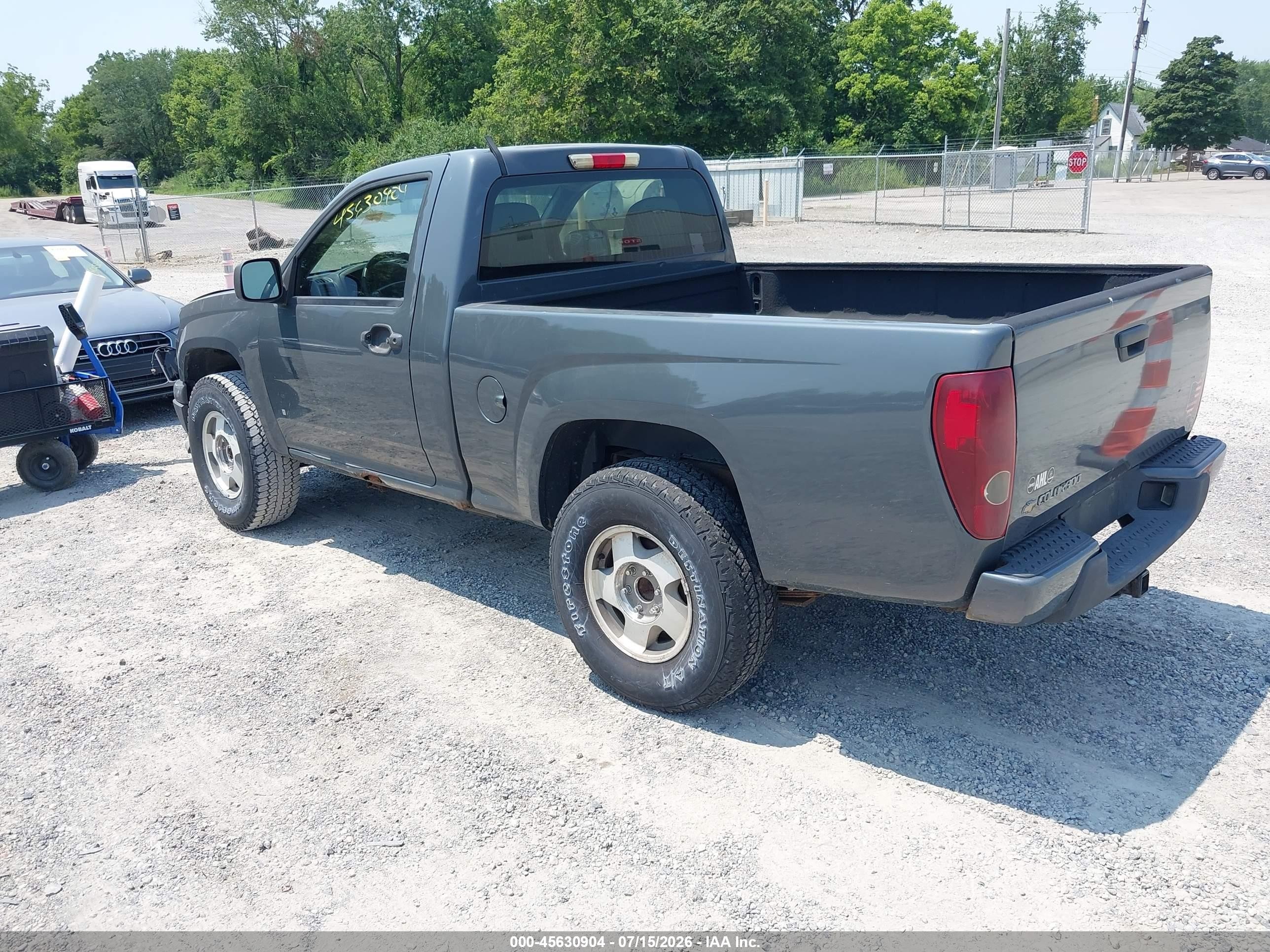 2009 Chevrolet Colorado Work Truck Gray vin: 1GCDT14E398140708