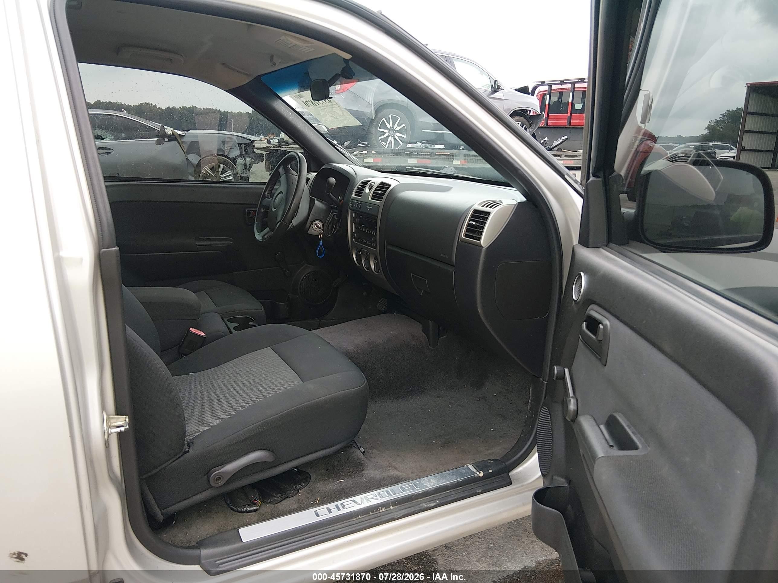 2007 Chevrolet Colorado Lt Gray vin: 1GCDT14E478174394