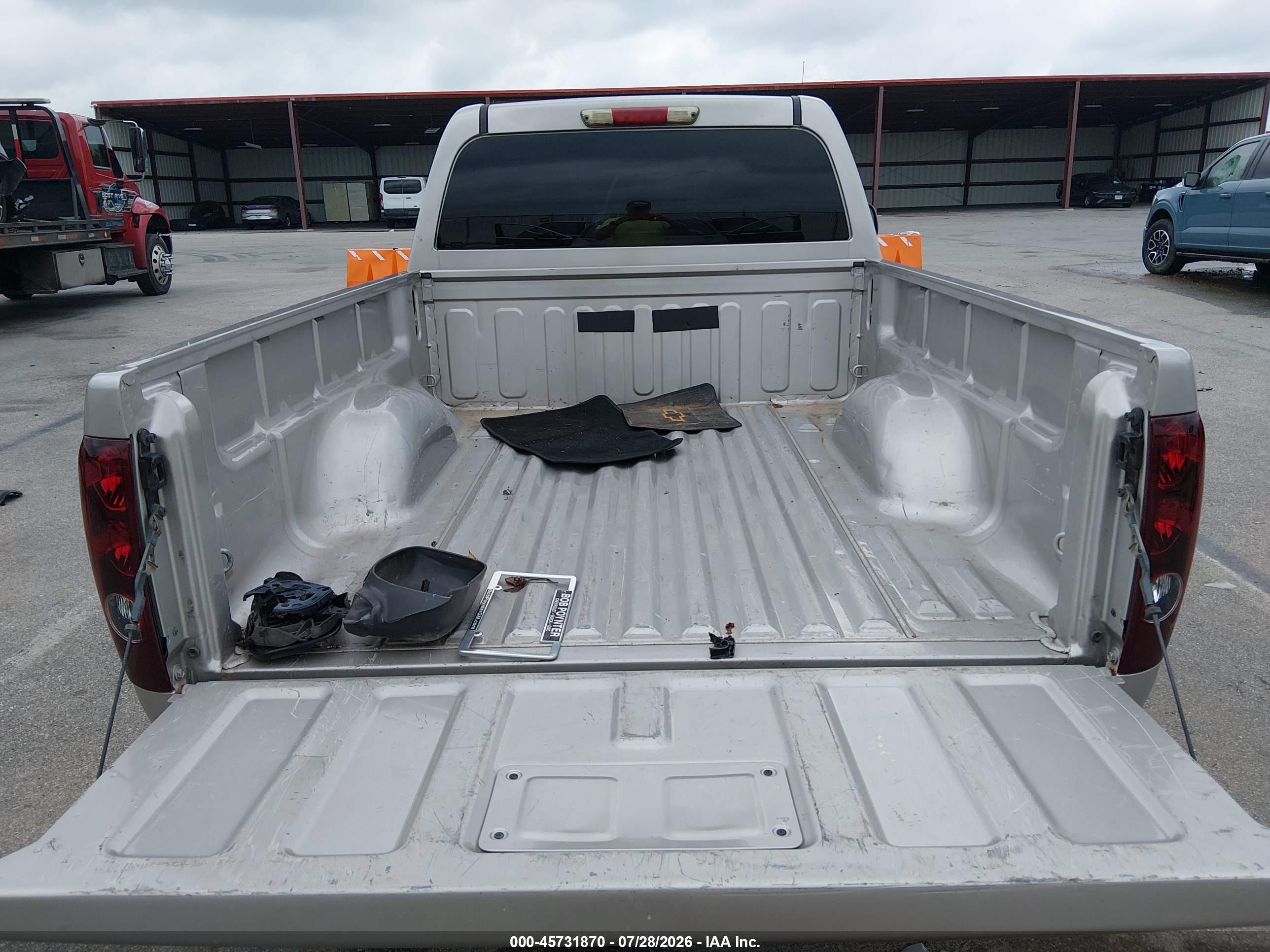 2007 Chevrolet Colorado Lt Gray vin: 1GCDT14E478174394