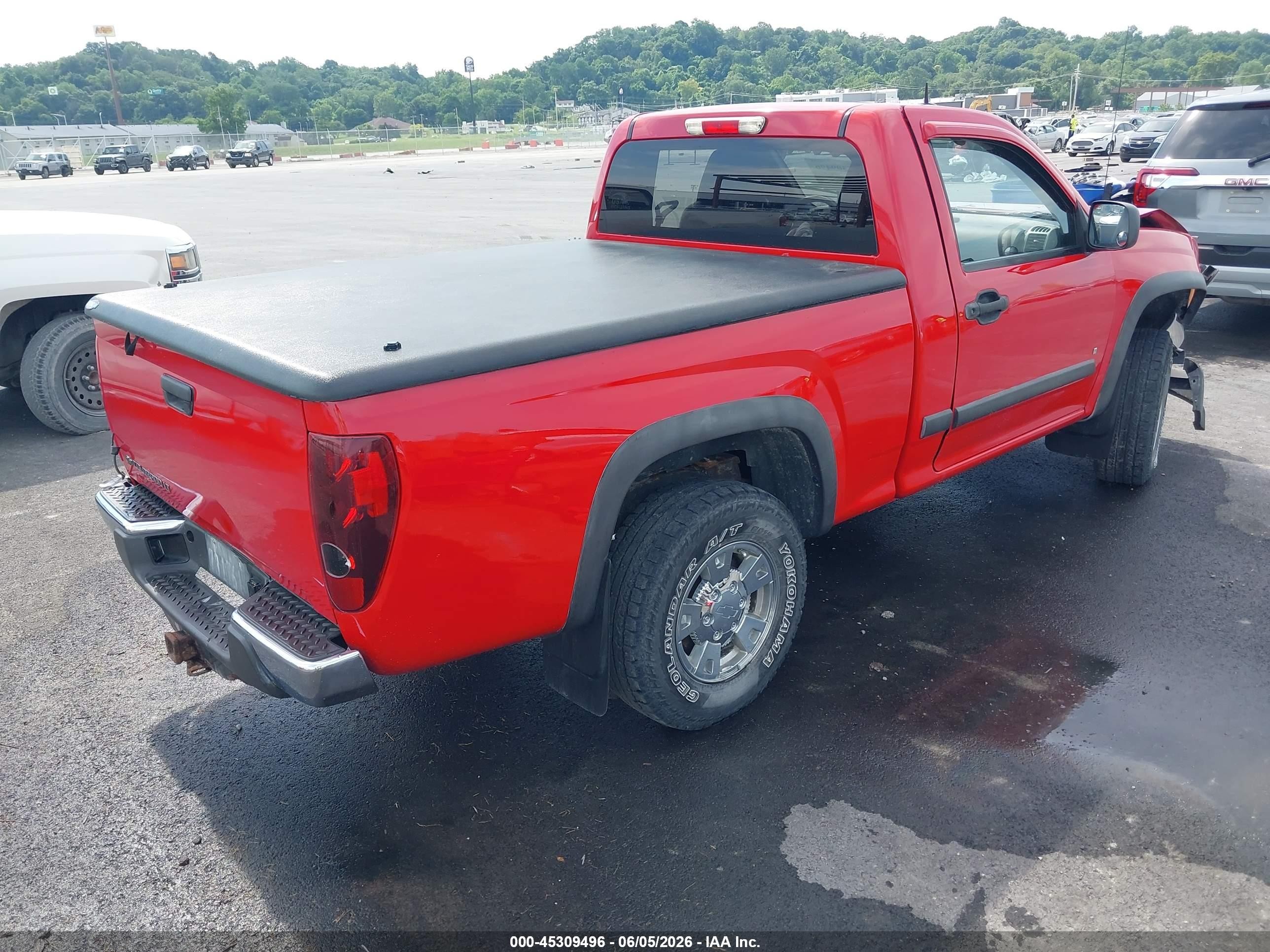 2008 Chevrolet Colorado Lt Red vin: 1GCDT14E488126413