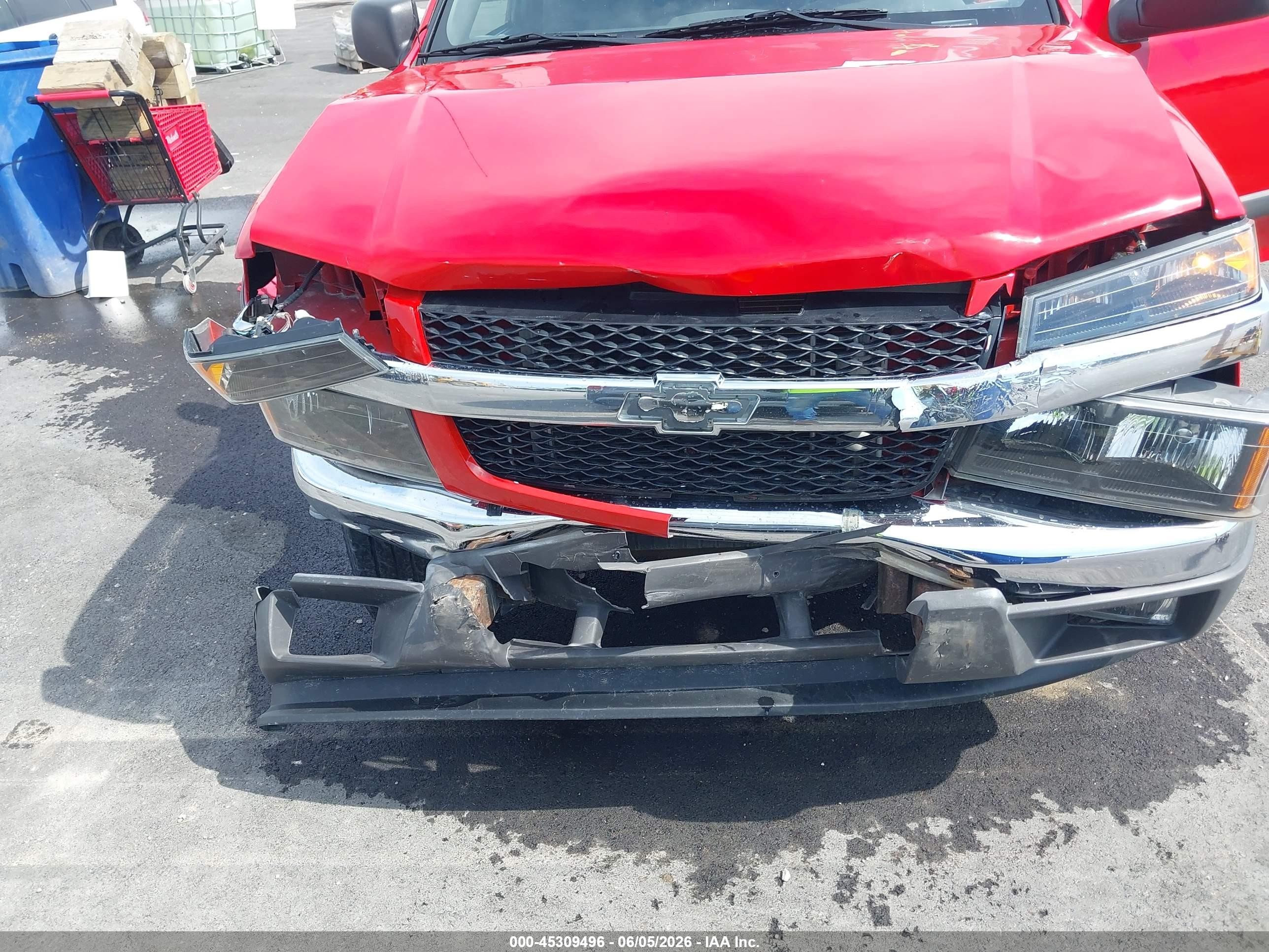 2008 Chevrolet Colorado Lt Red vin: 1GCDT14E488126413