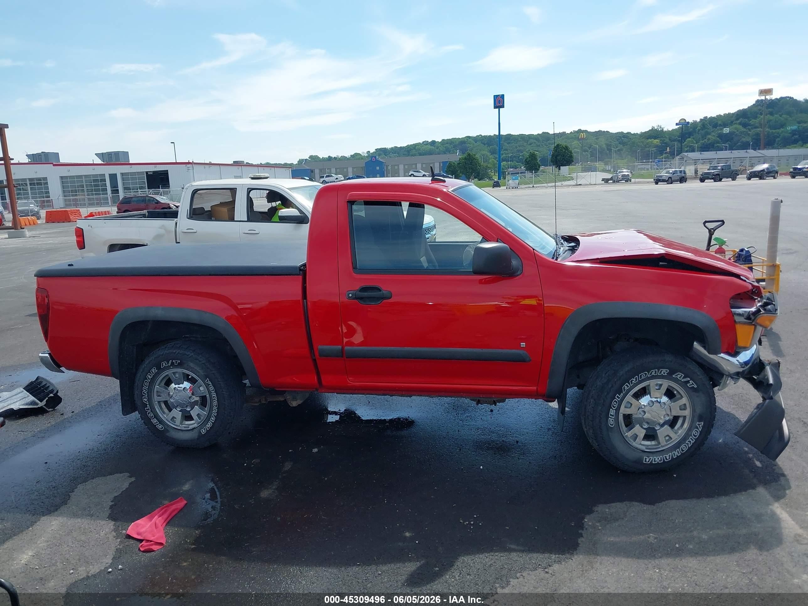 2008 Chevrolet Colorado Lt Red vin: 1GCDT14E488126413