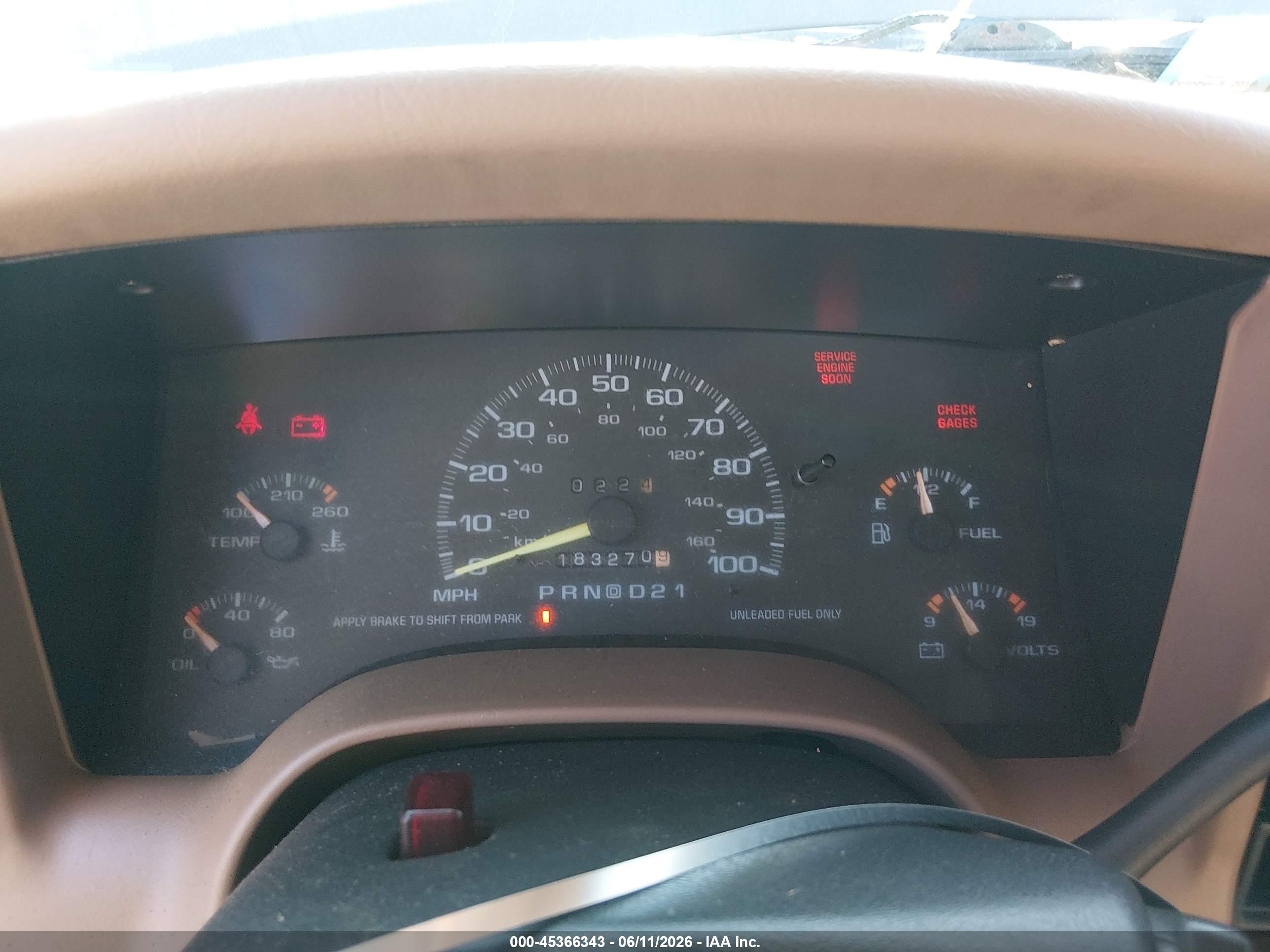 1997 Chevrolet S-10 Ls Brown vin: 1GCDT14X8V8104301