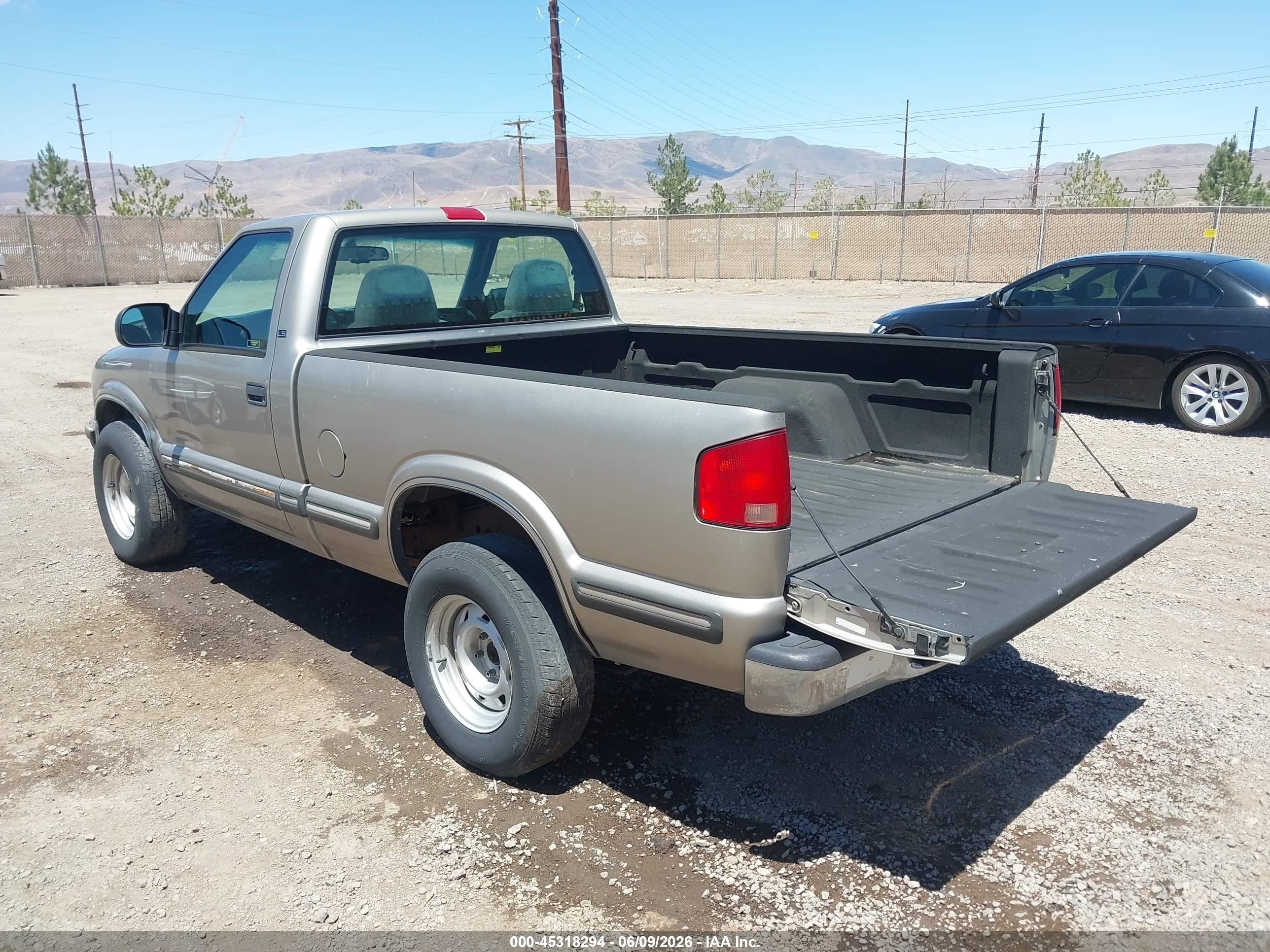 1999 Chevrolet S-10 Ls Золотой vin: 1GCDT14X8XK176203