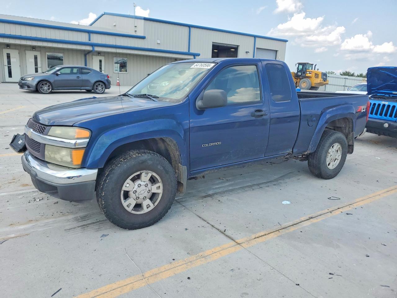 2004 Chevrolet Colorado Blue vin: 1GCDT196048196373