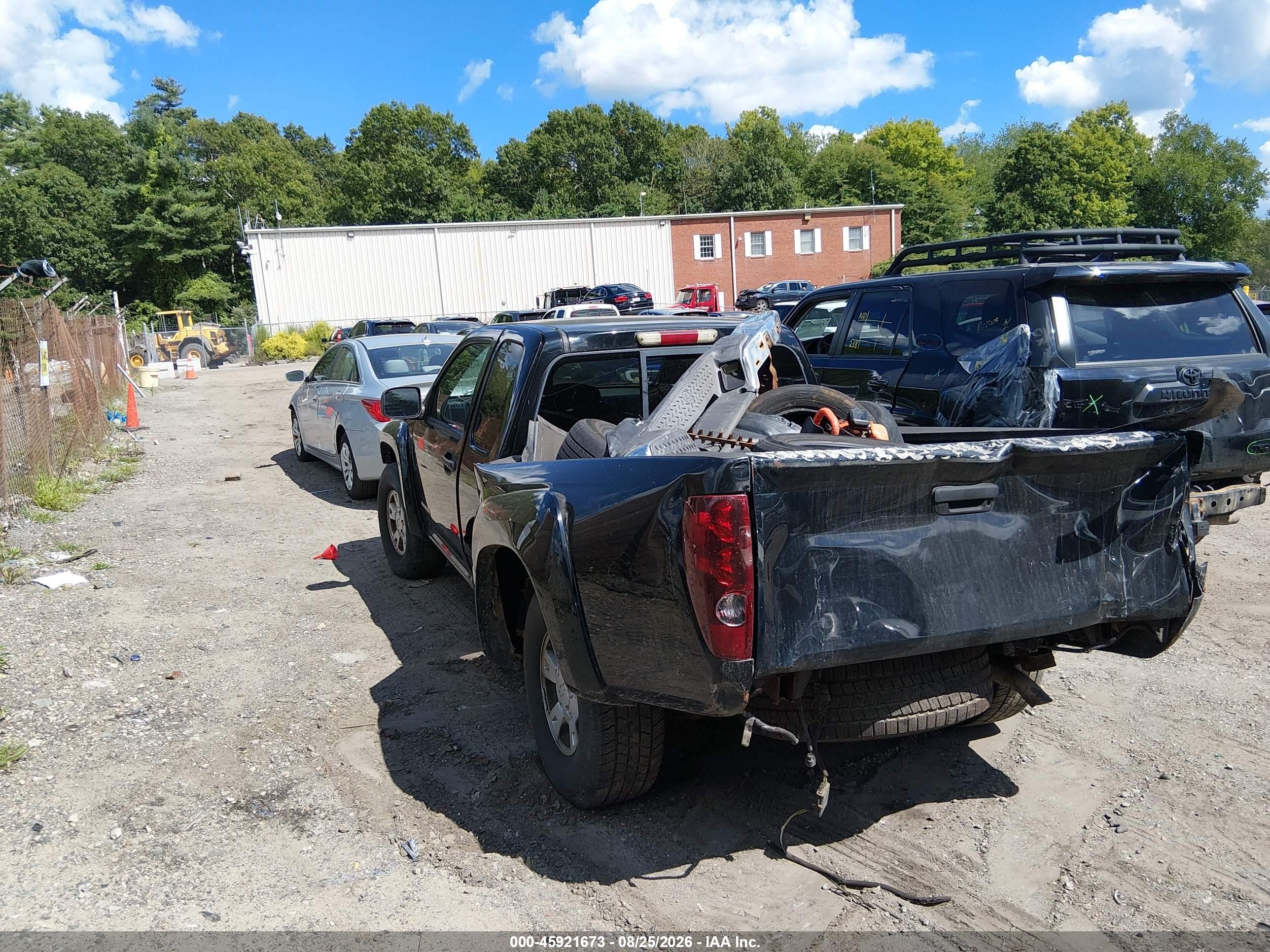 2005 Chevrolet Colorado Ls Black vin: 1GCDT196058158126