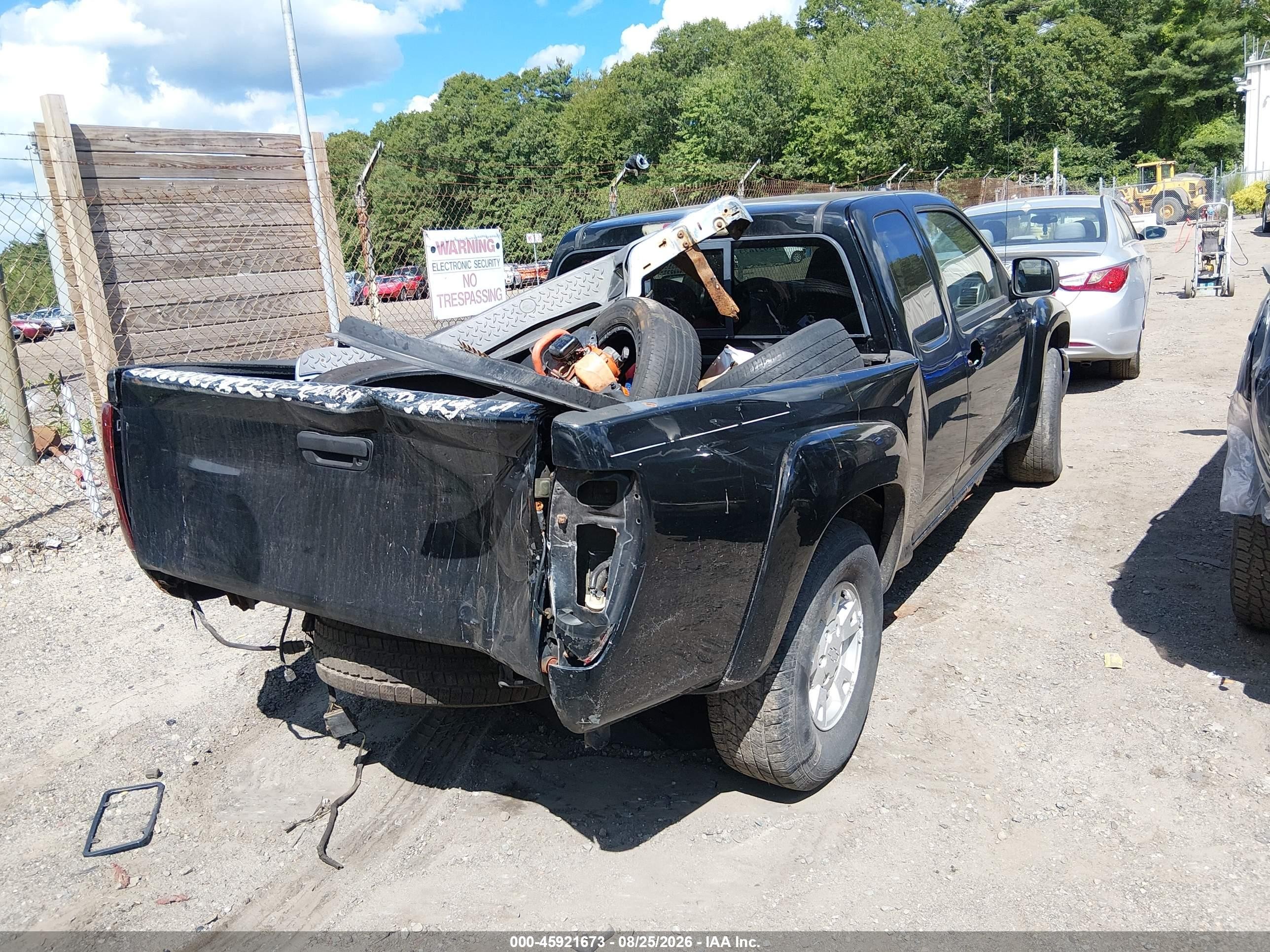 2005 Chevrolet Colorado Ls Black vin: 1GCDT196058158126