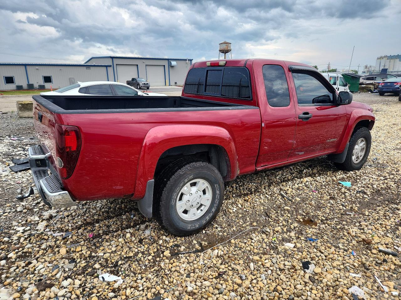 2005 Chevrolet Colorado Burgundy vin: 1GCDT196058211729