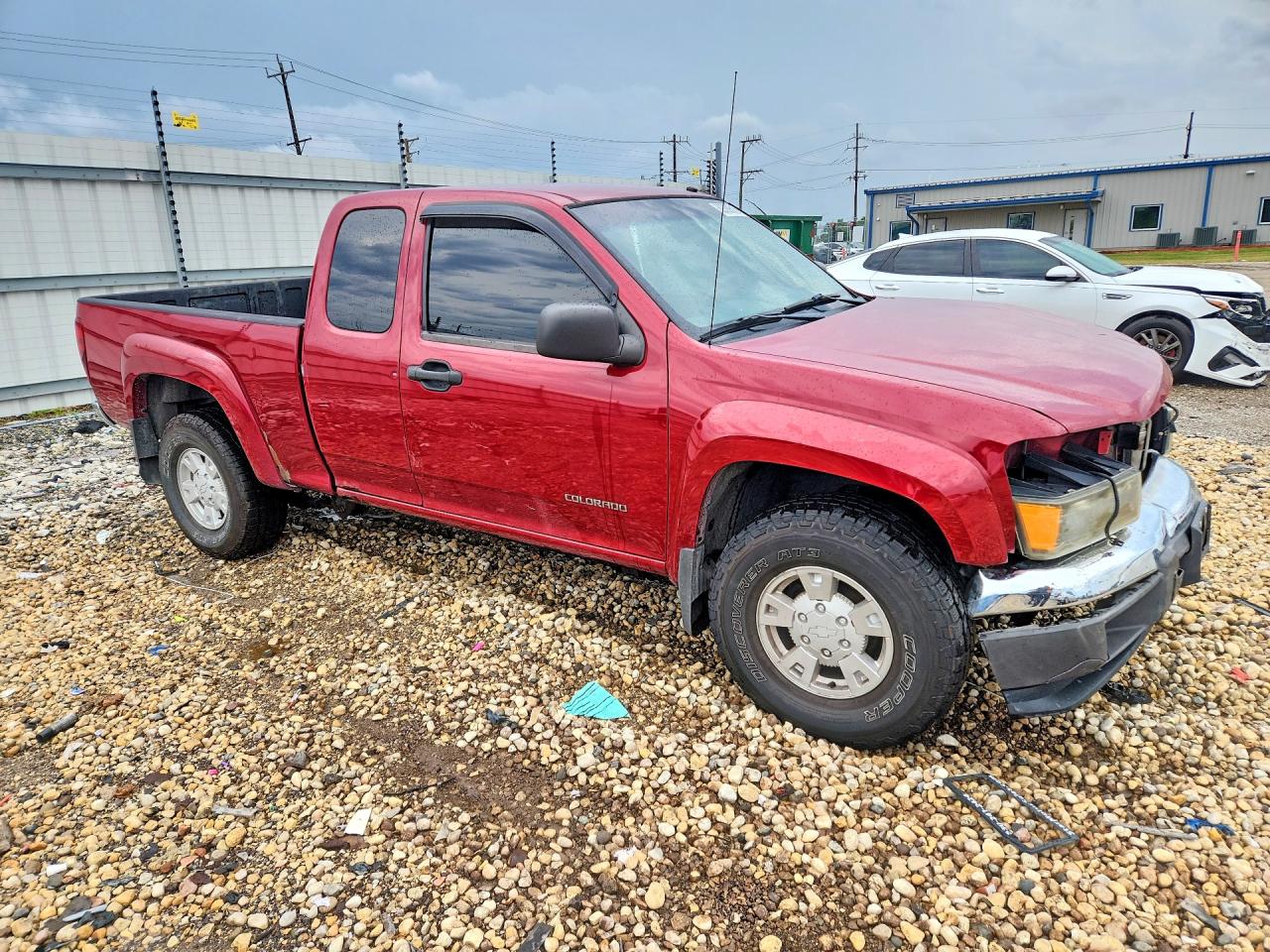 2005 Chevrolet Colorado Burgundy vin: 1GCDT196058211729