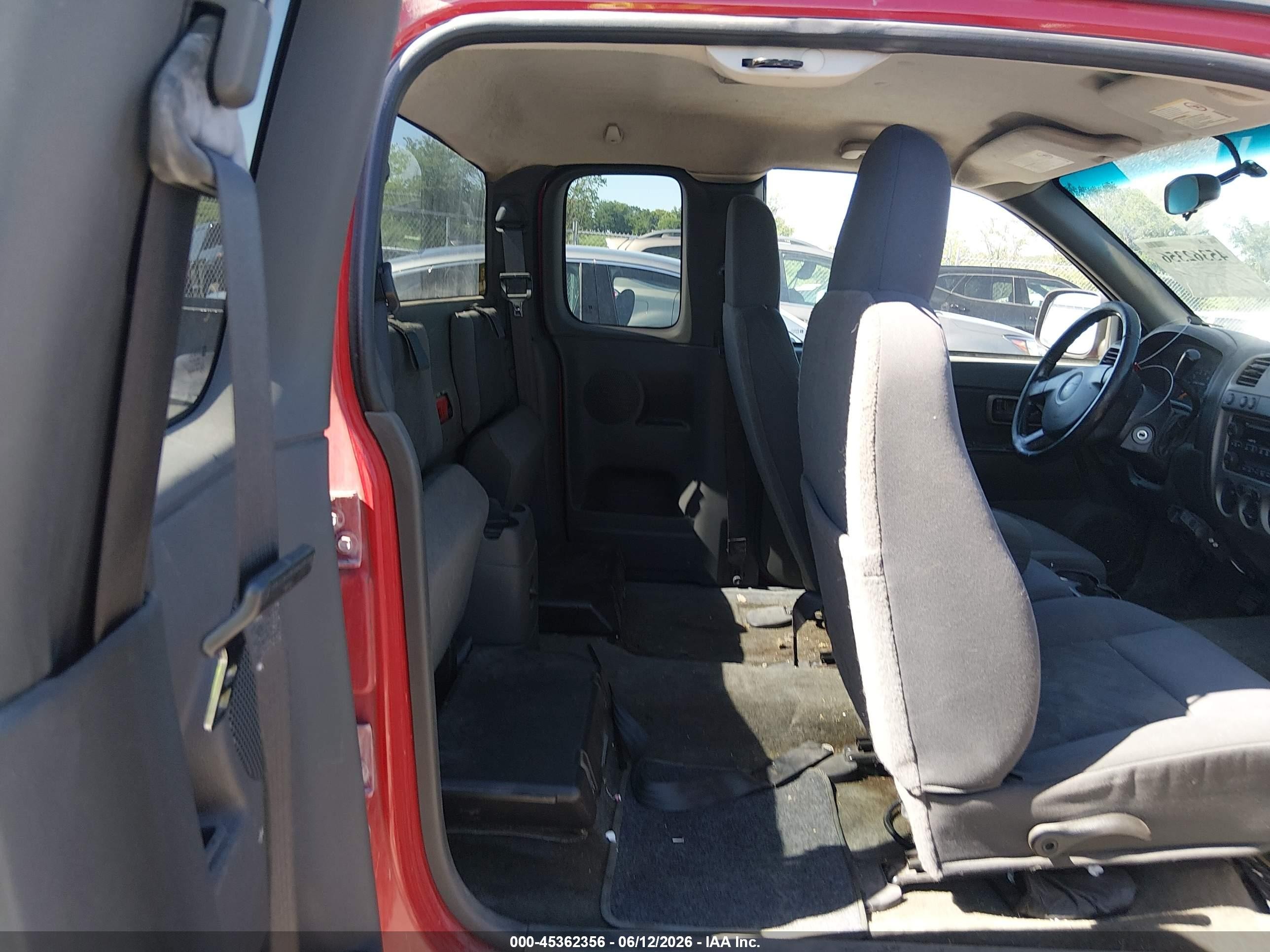 2005 Chevrolet Colorado Ls Red vin: 1GCDT196058279836
