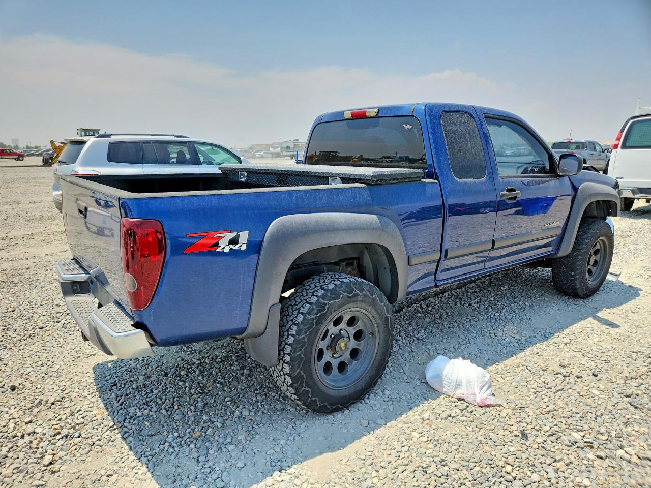 2005 Chevrolet Colorado Blue vin: 1GCDT196158122669
