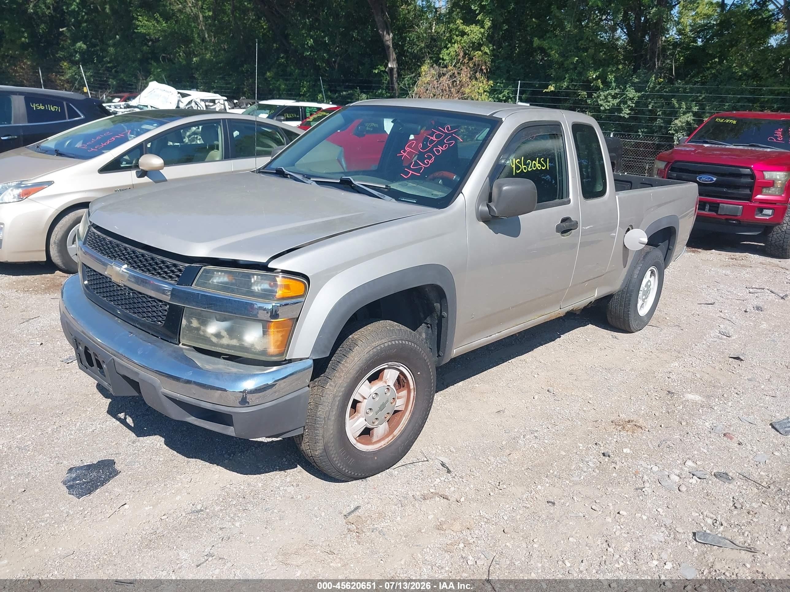 2006 Chevrolet Colorado Lt Silver vin: 1GCDT196168256163
