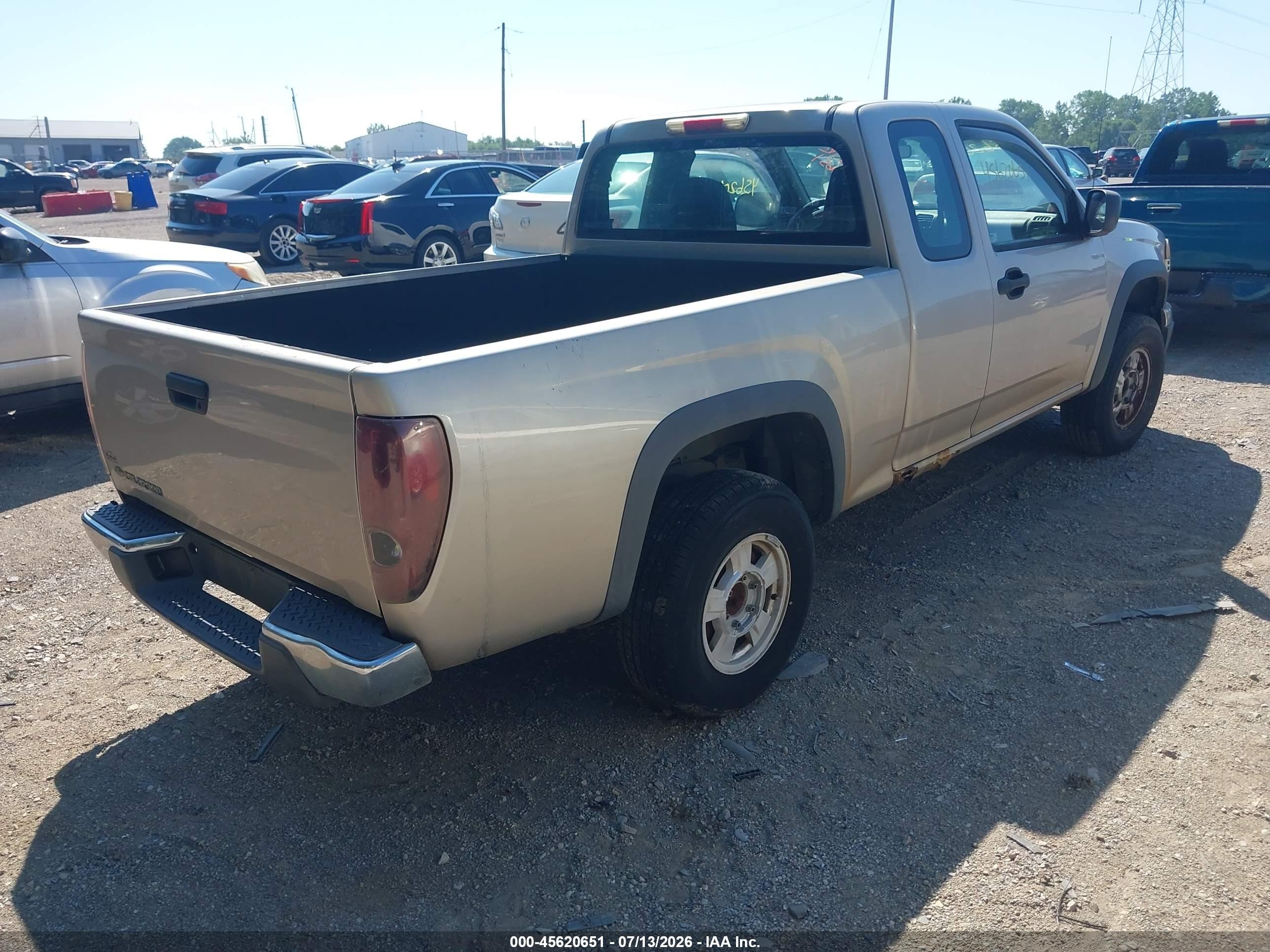 2006 Chevrolet Colorado Lt Silver vin: 1GCDT196168256163