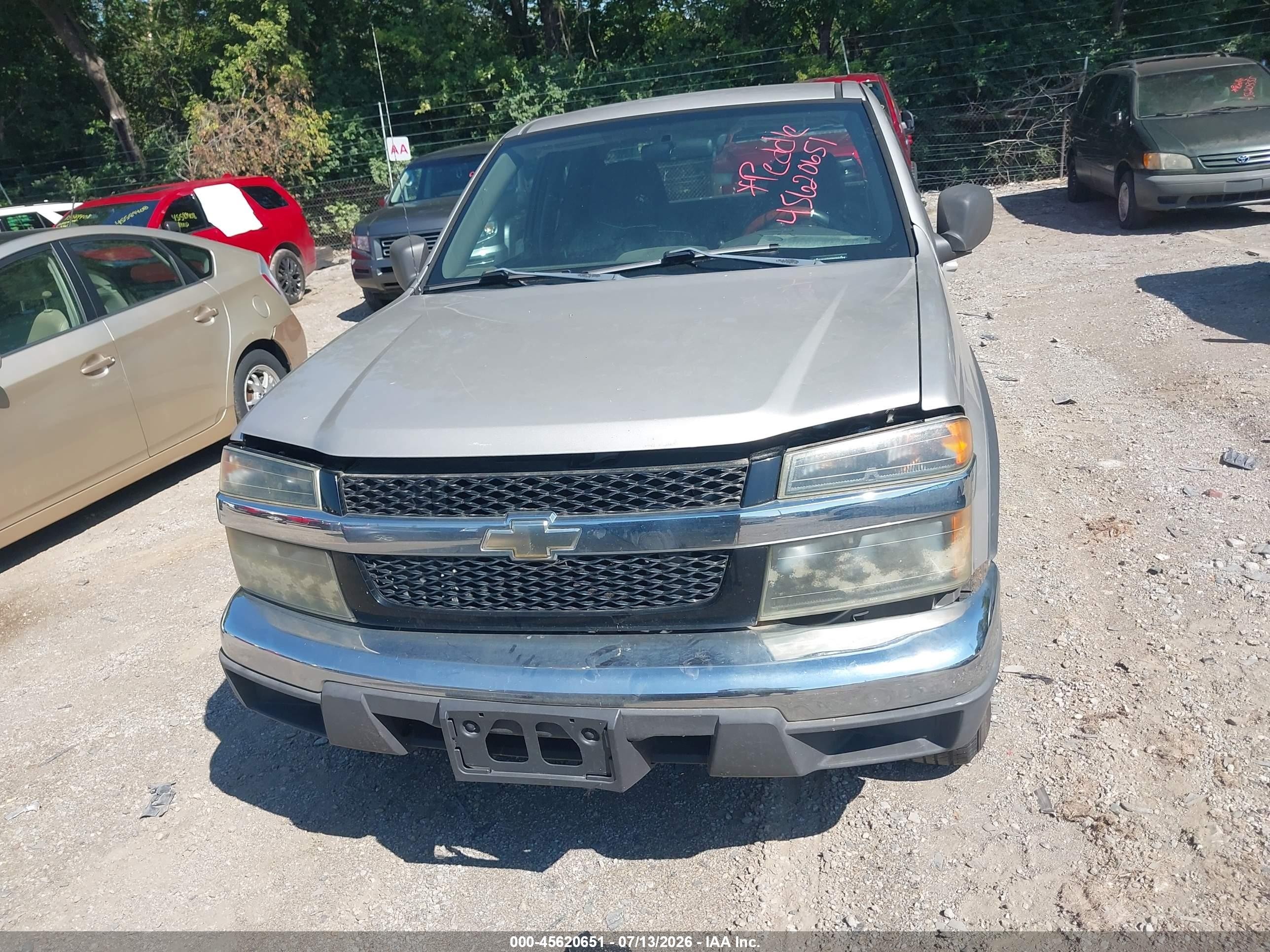 2006 Chevrolet Colorado Lt Silver vin: 1GCDT196168256163