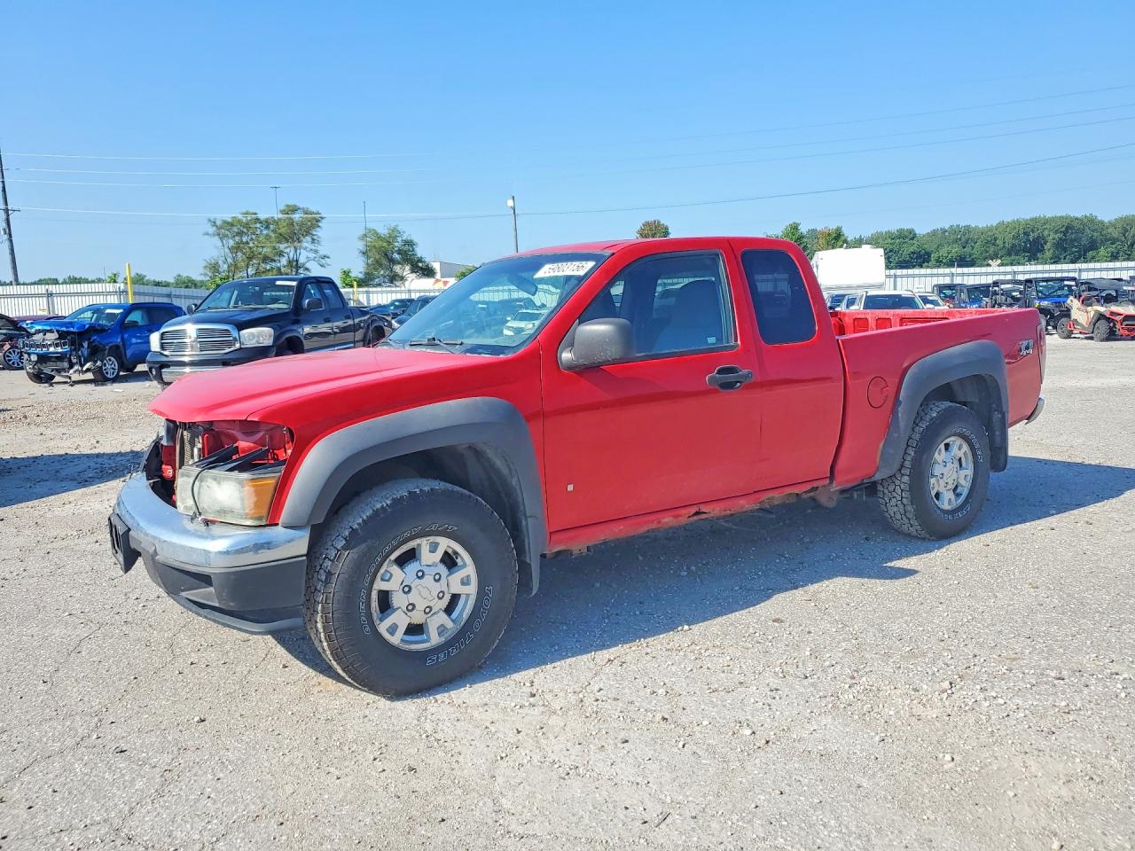2006 Chevrolet Colorado Красный vin: 1GCDT196168324834