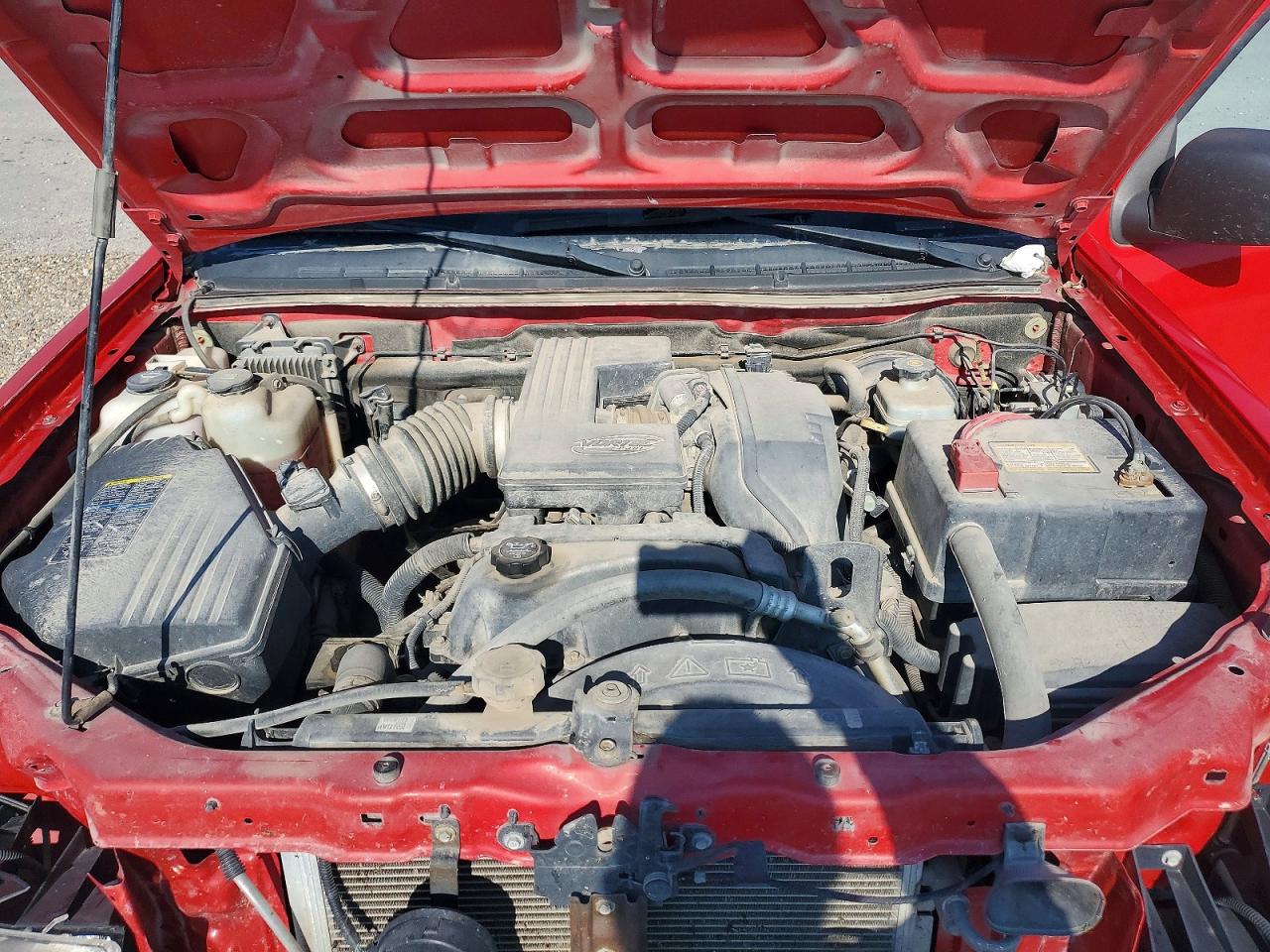 2006 Chevrolet Colorado Red vin: 1GCDT196168324834
