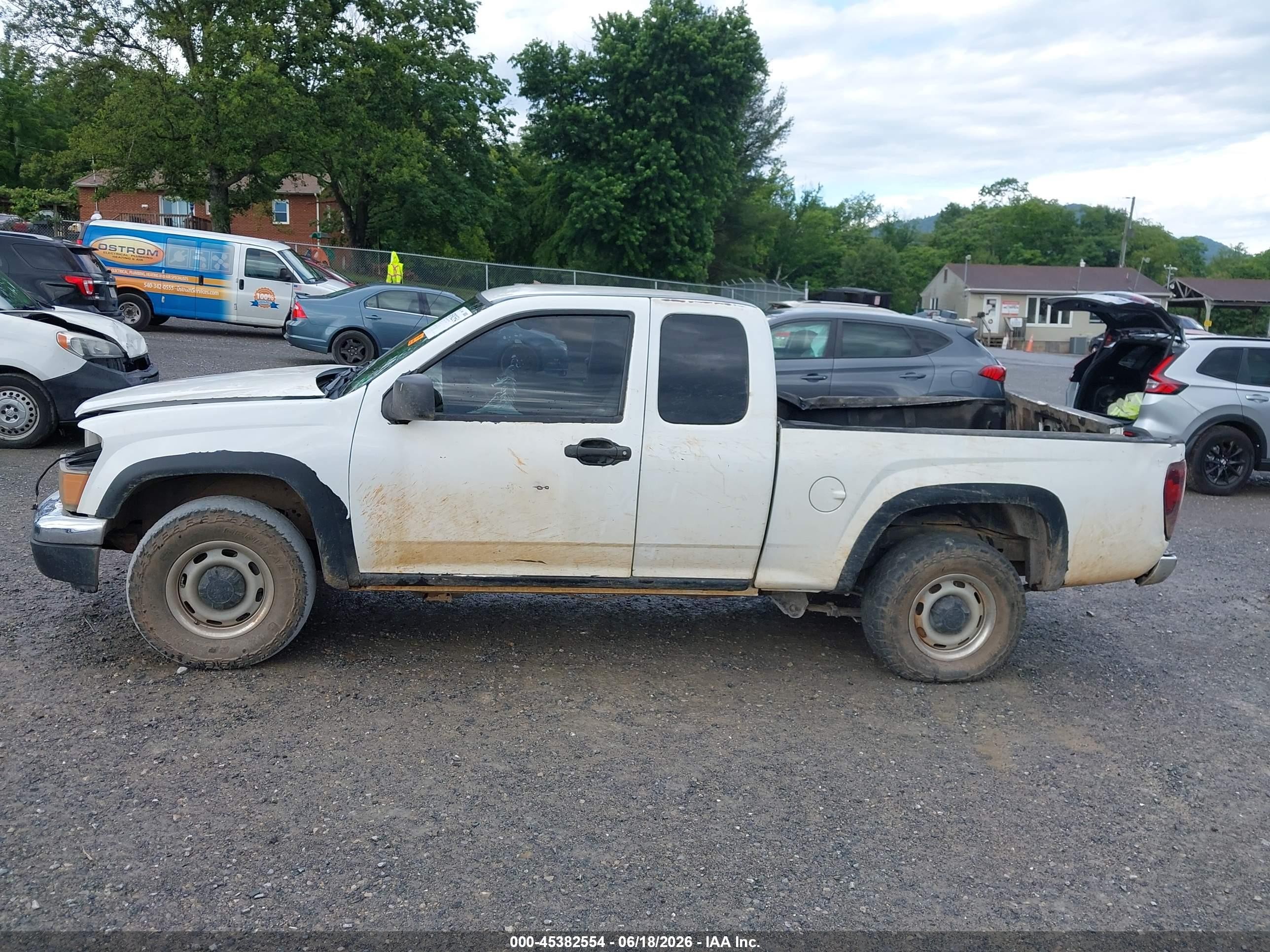 2006 Chevrolet Colorado Work Truck White vin: 1GCDT196268216514