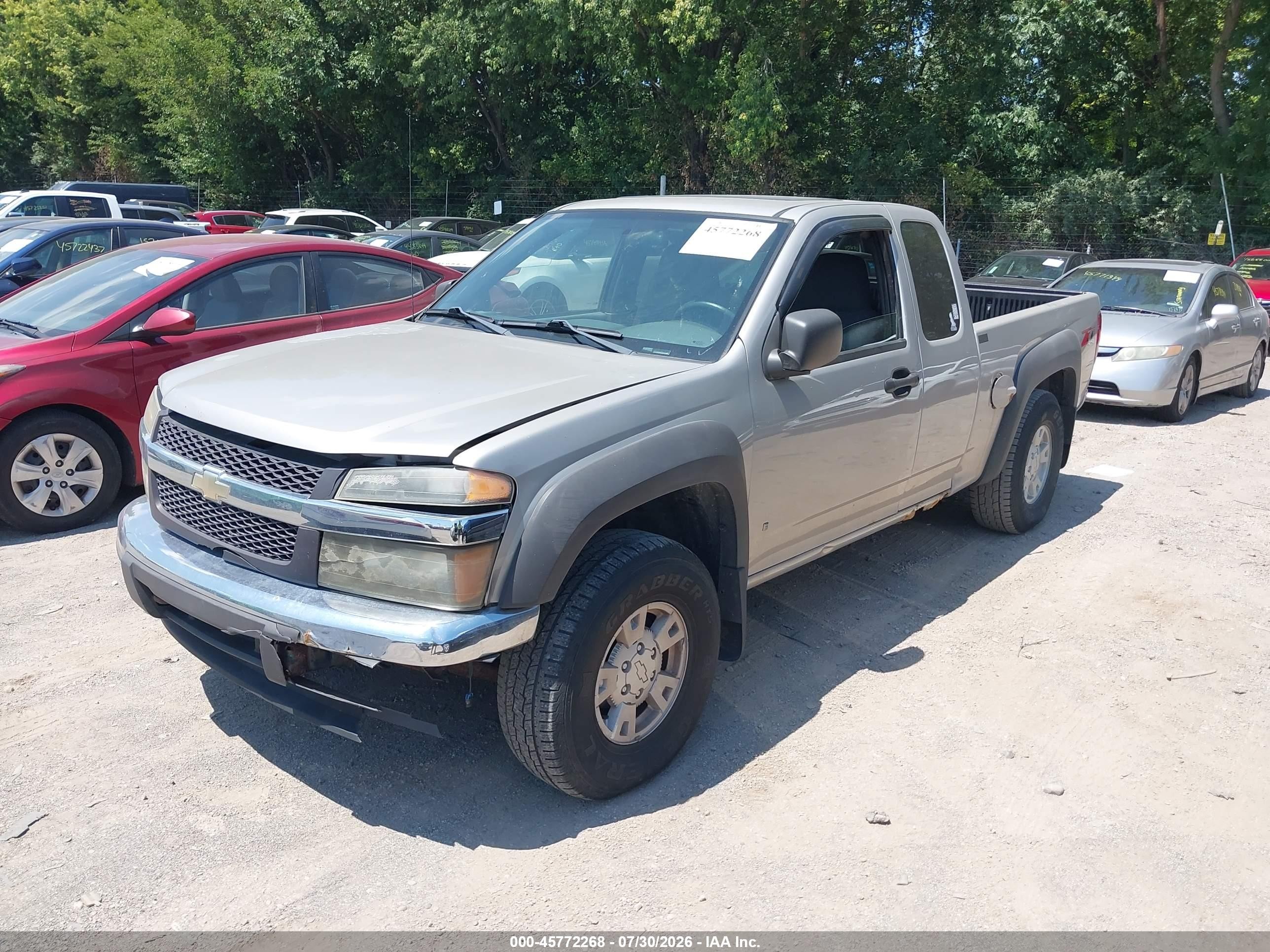 2006 Chevrolet Colorado Lt Silver vin: 1GCDT196368138602