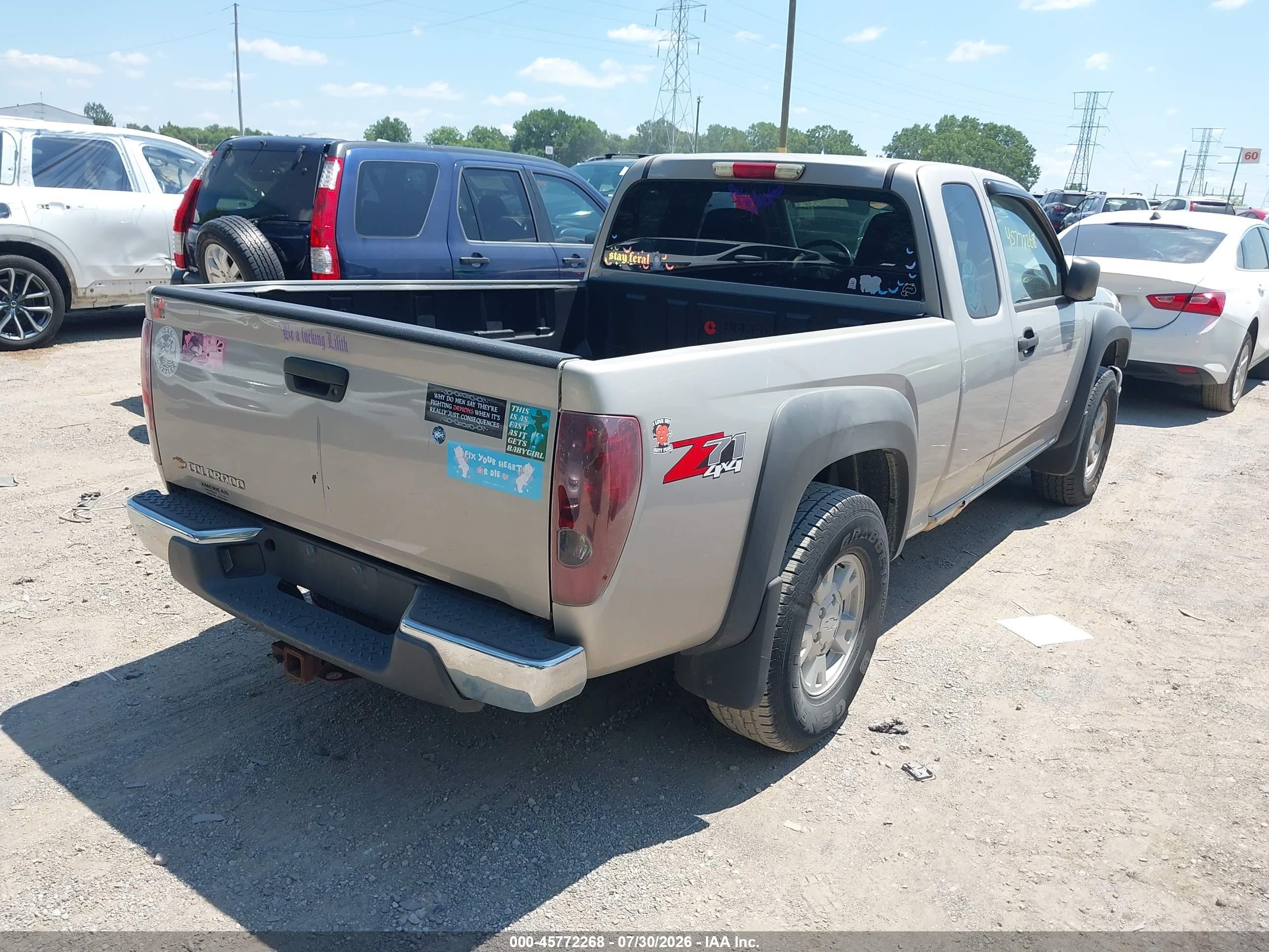 2006 Chevrolet Colorado Lt Silver vin: 1GCDT196368138602