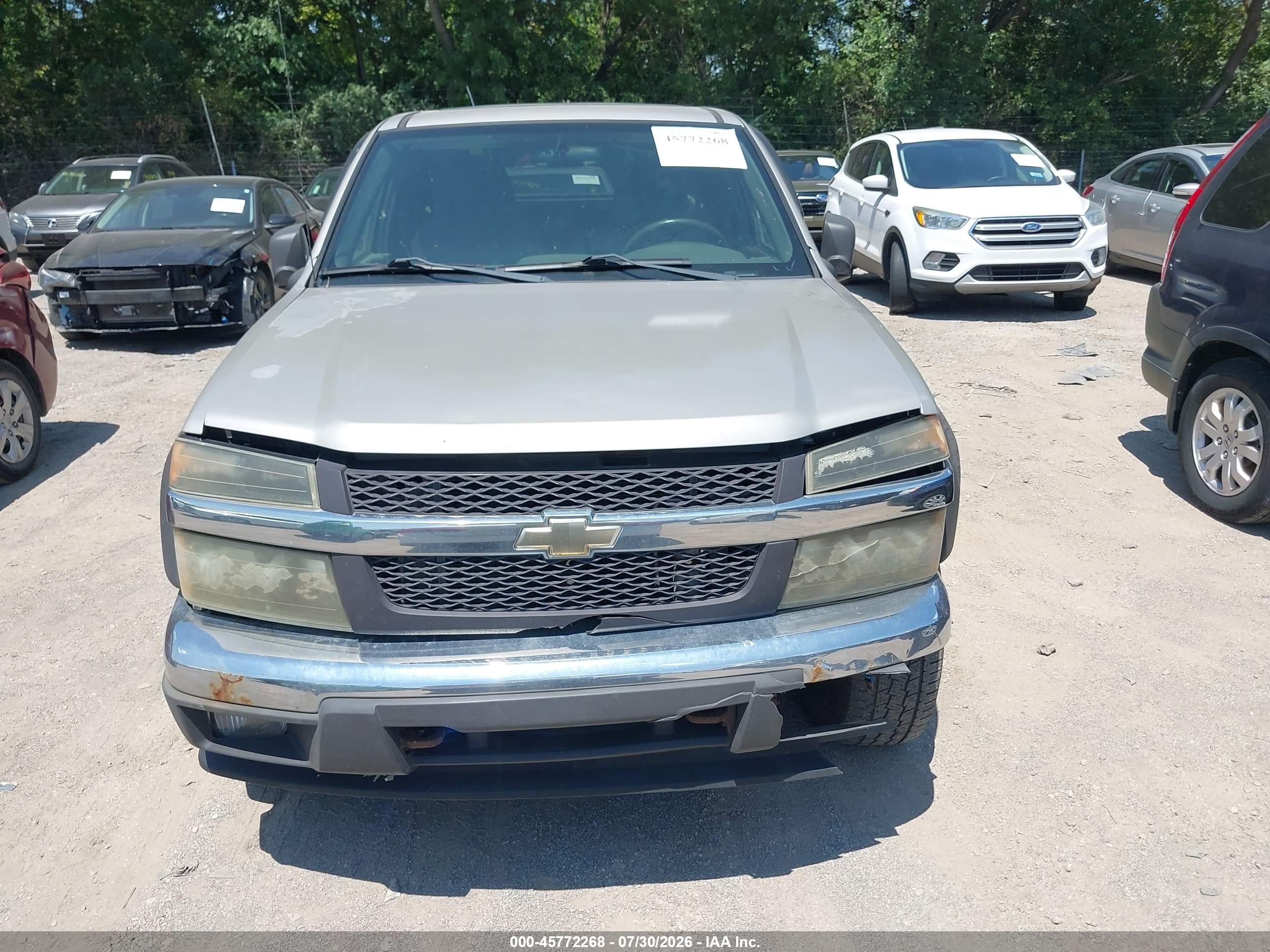 2006 Chevrolet Colorado Lt Silver vin: 1GCDT196368138602