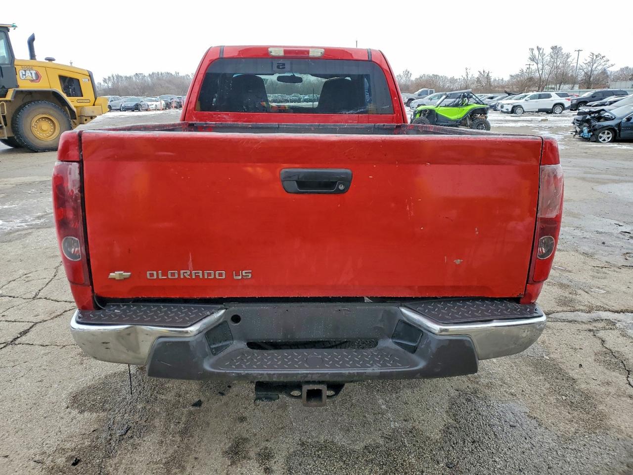 2004 Chevrolet Colorado Red vin: 1GCDT196448102429