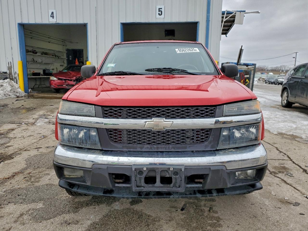 2004 Chevrolet Colorado Red vin: 1GCDT196448102429