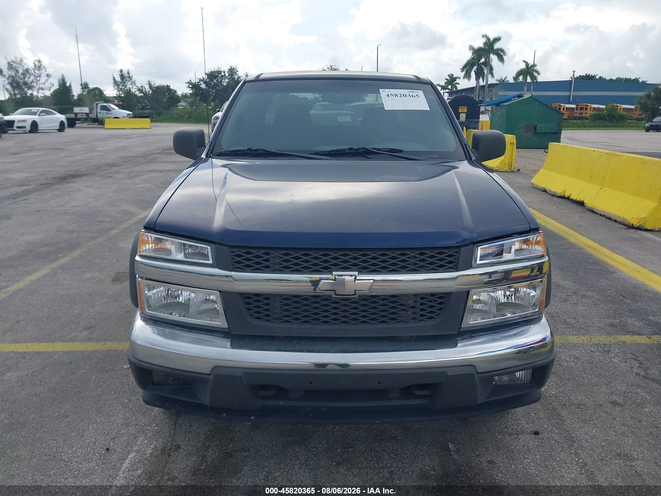 2004 Chevrolet Colorado Ls Blue vin: 1GCDT196548108661