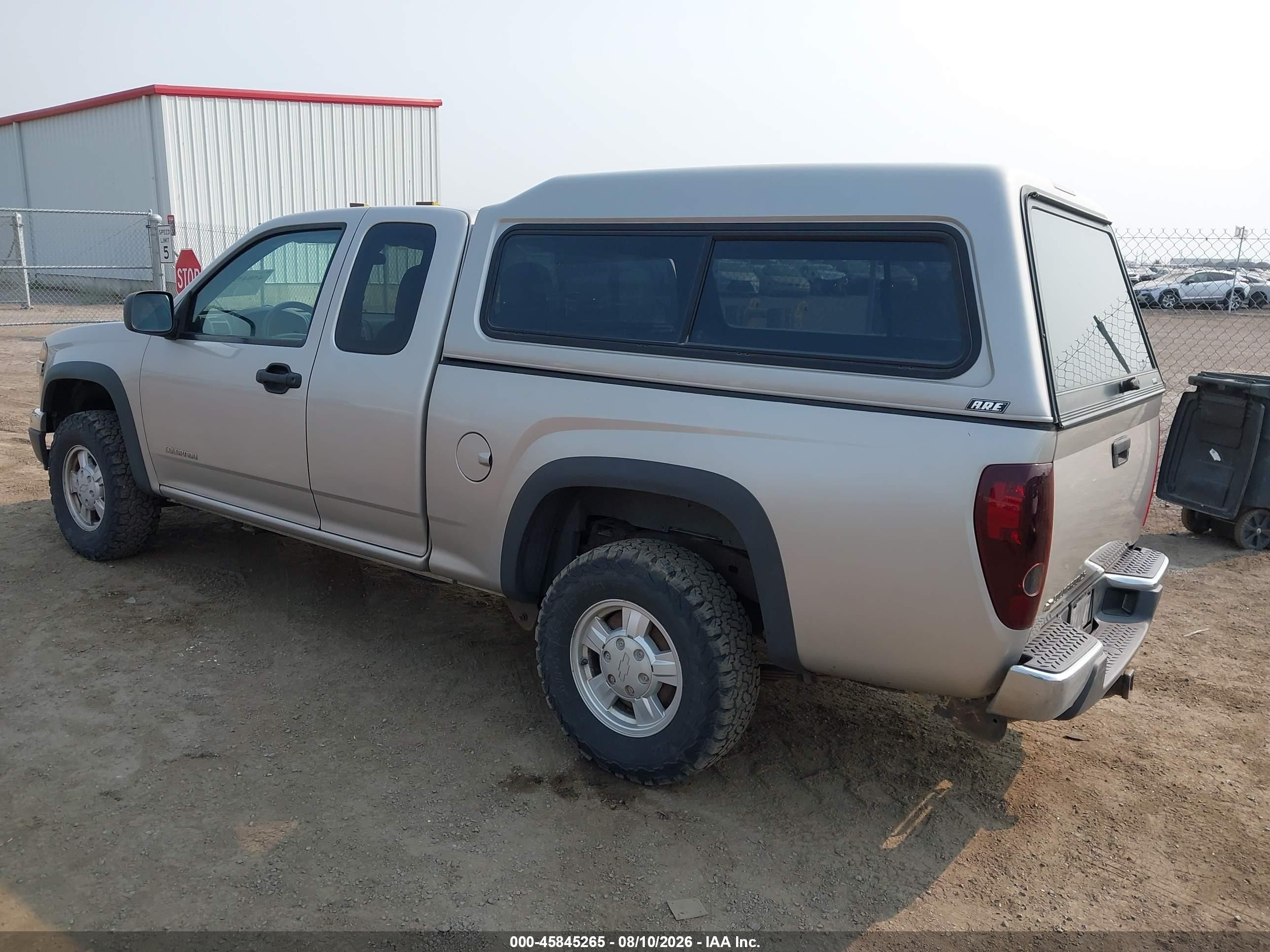 2005 Chevrolet Colorado Ls Brown vin: 1GCDT196558181868