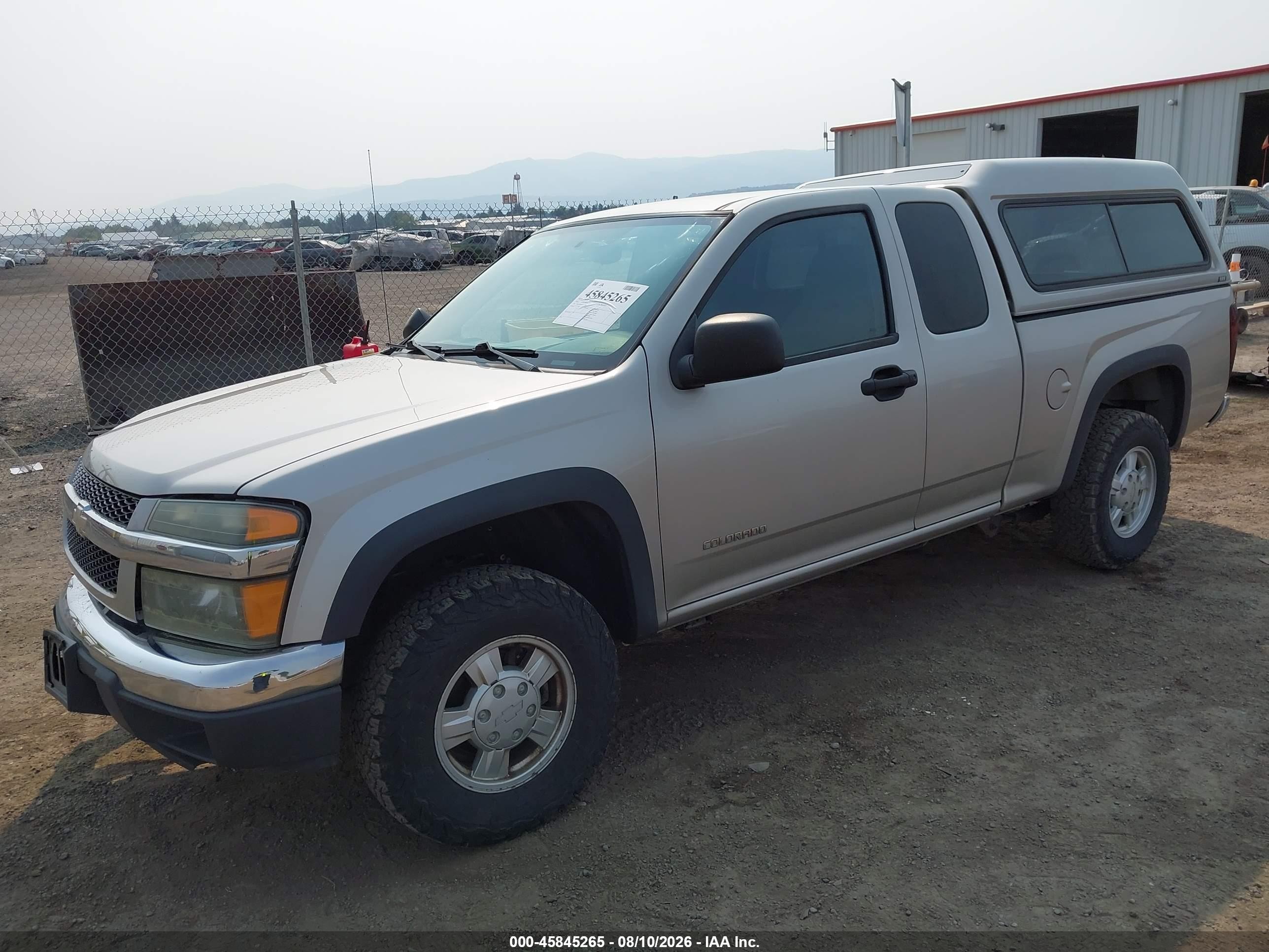 2005 Chevrolet Colorado Ls Brown vin: 1GCDT196558181868