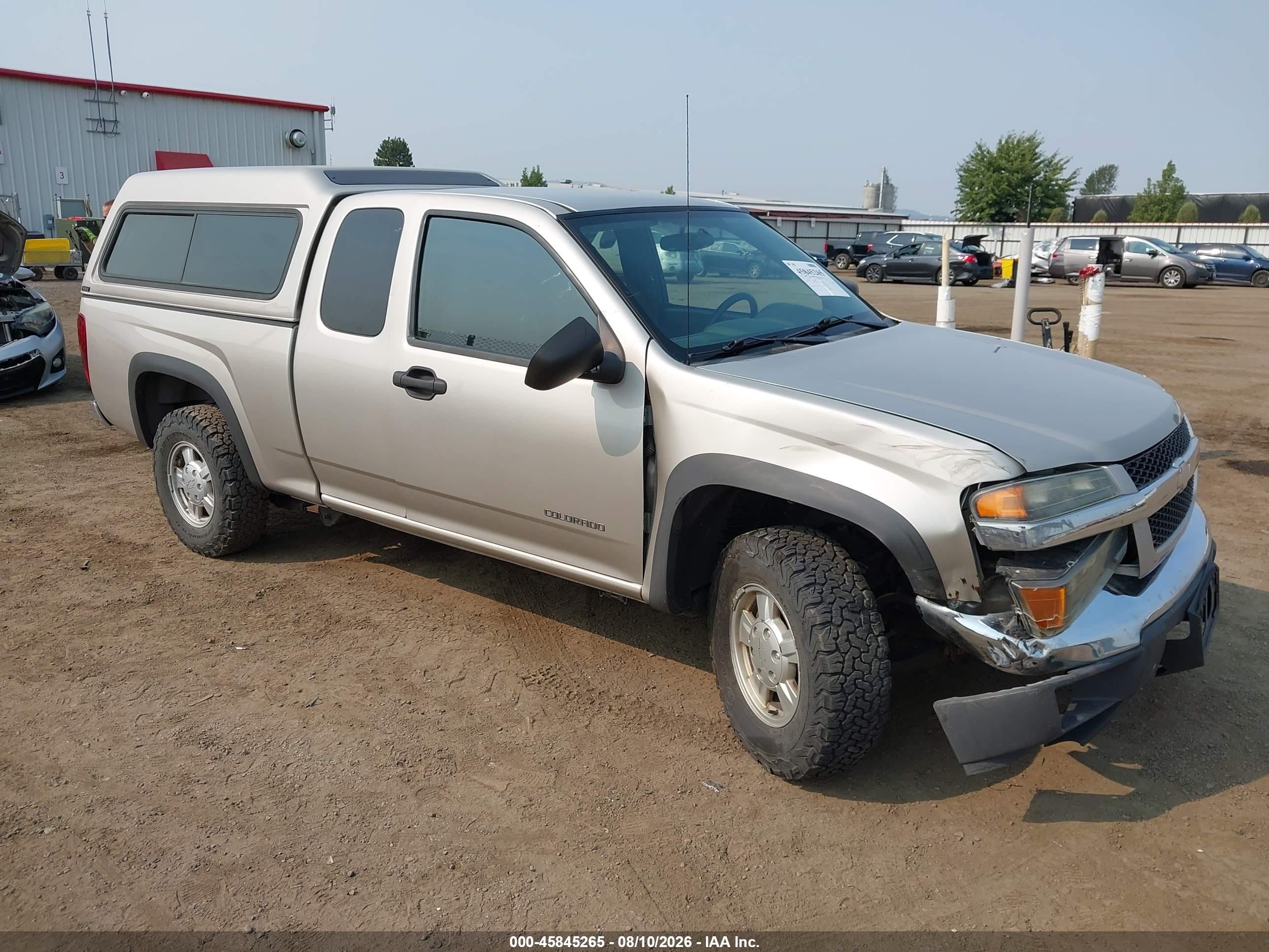 2005 Chevrolet Colorado Ls Коричневый vin: 1GCDT196558181868