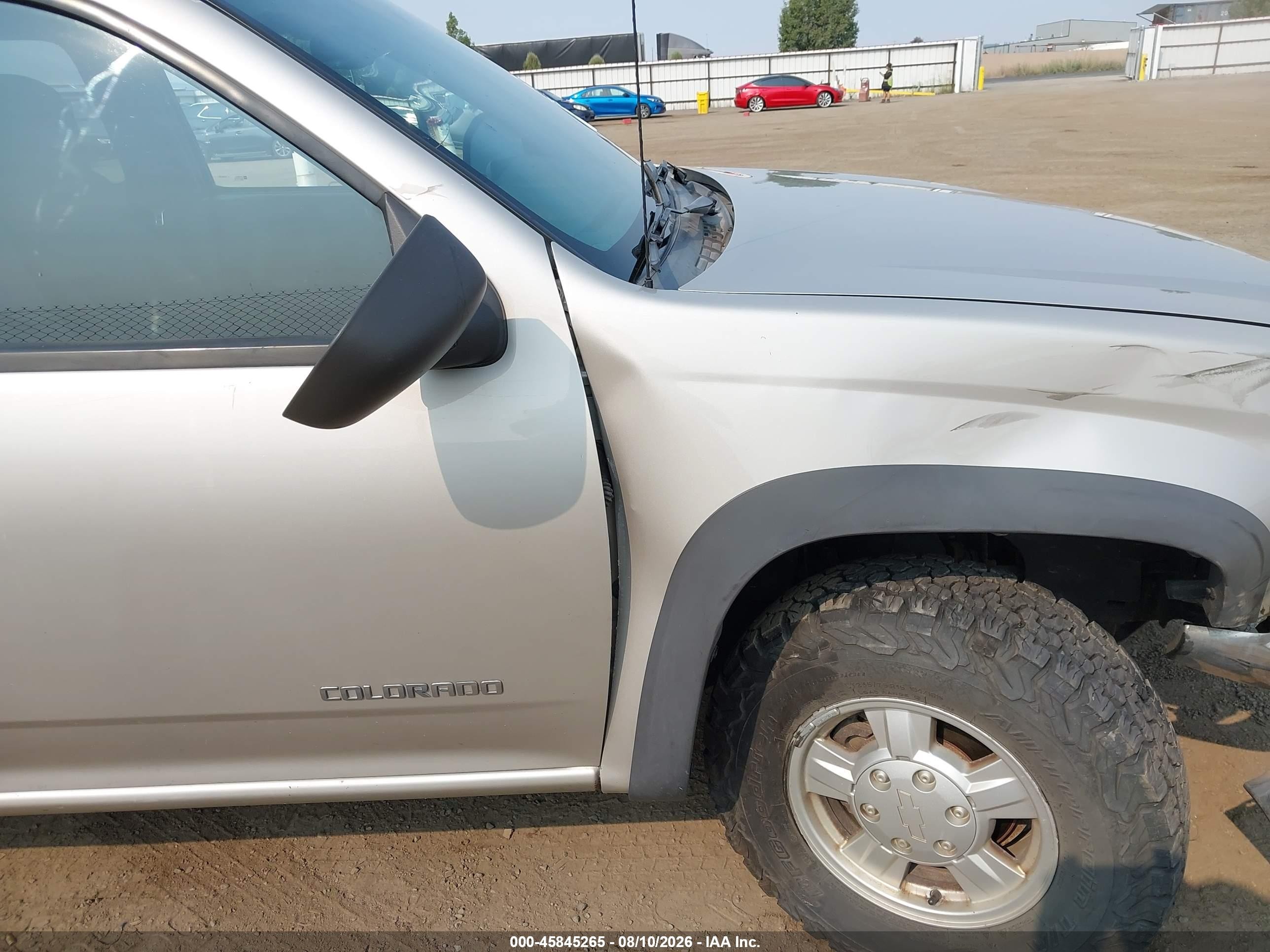 2005 Chevrolet Colorado Ls Brown vin: 1GCDT196558181868