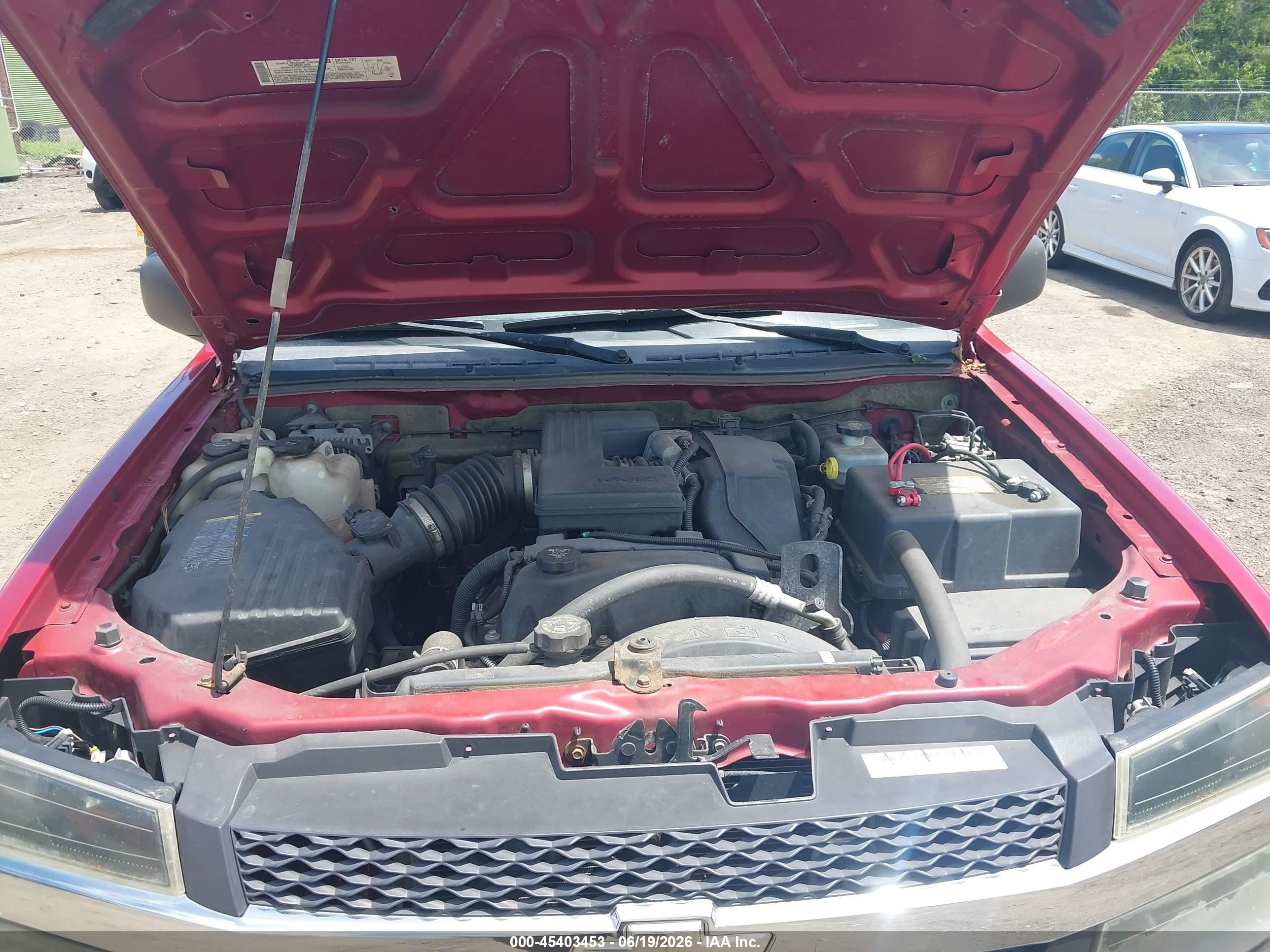 2006 Chevrolet Colorado Lt Red vin: 1GCDT196568163243