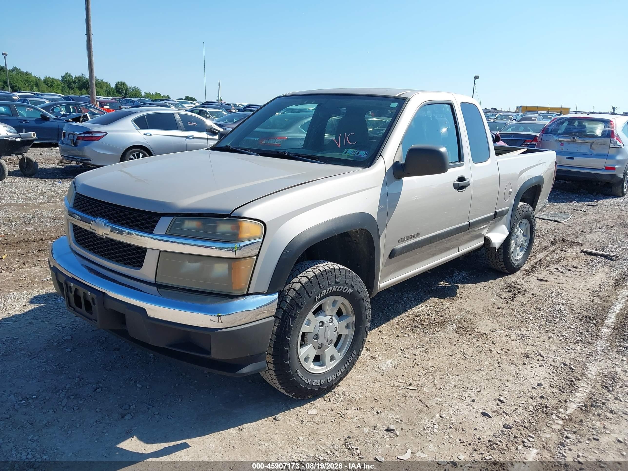 2004 Chevrolet Colorado Ls Champagne vin: 1GCDT196648129552