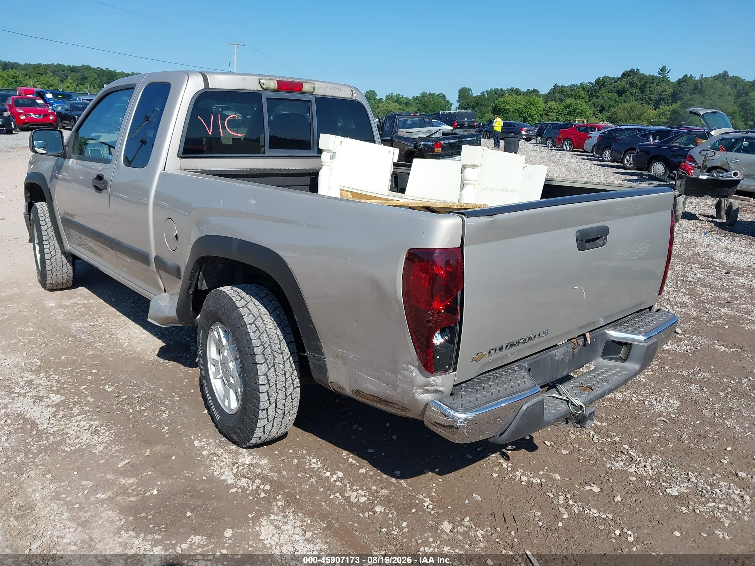 2004 Chevrolet Colorado Ls Champagne vin: 1GCDT196648129552