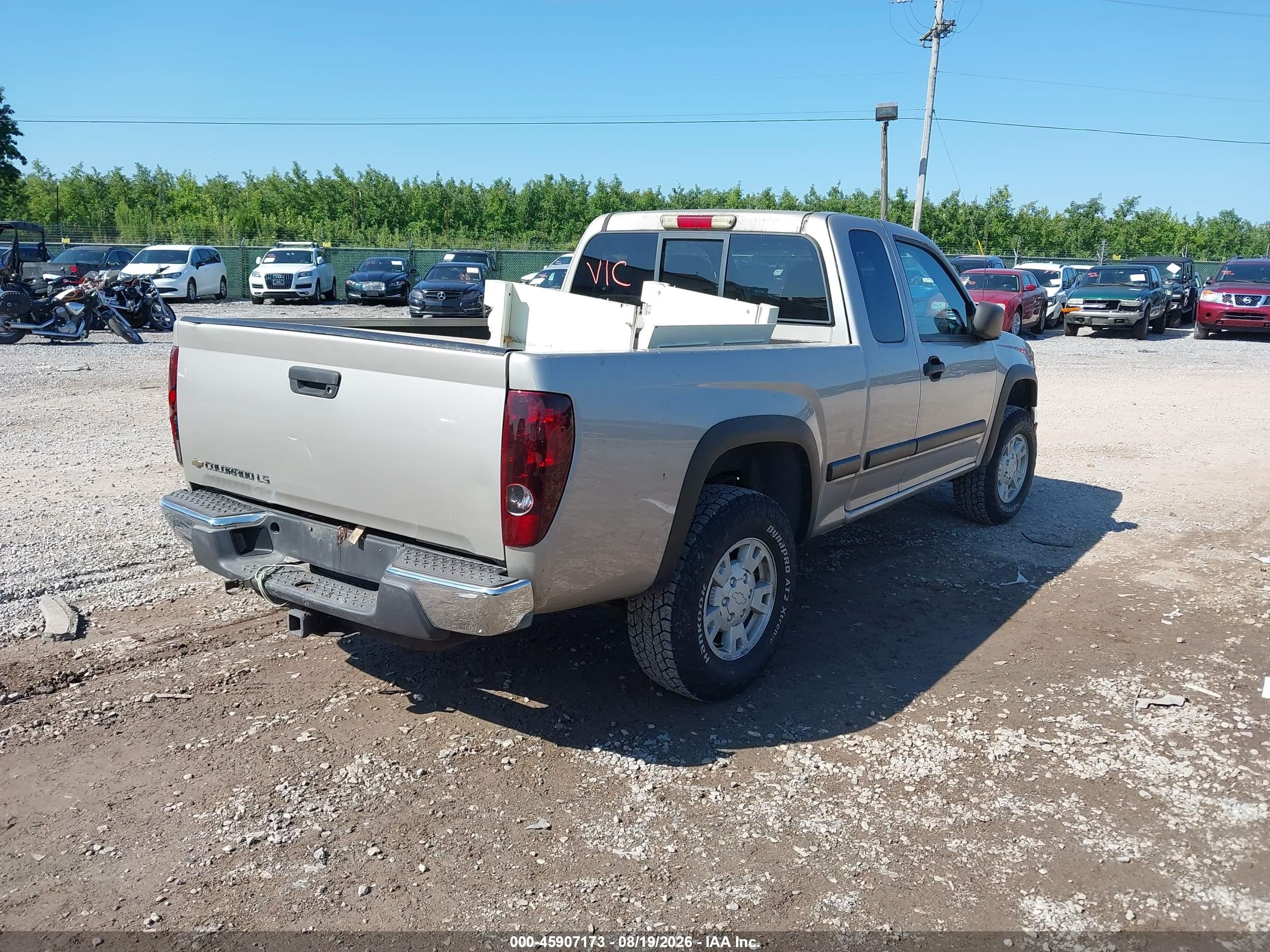 2004 Chevrolet Colorado Ls Champagne vin: 1GCDT196648129552