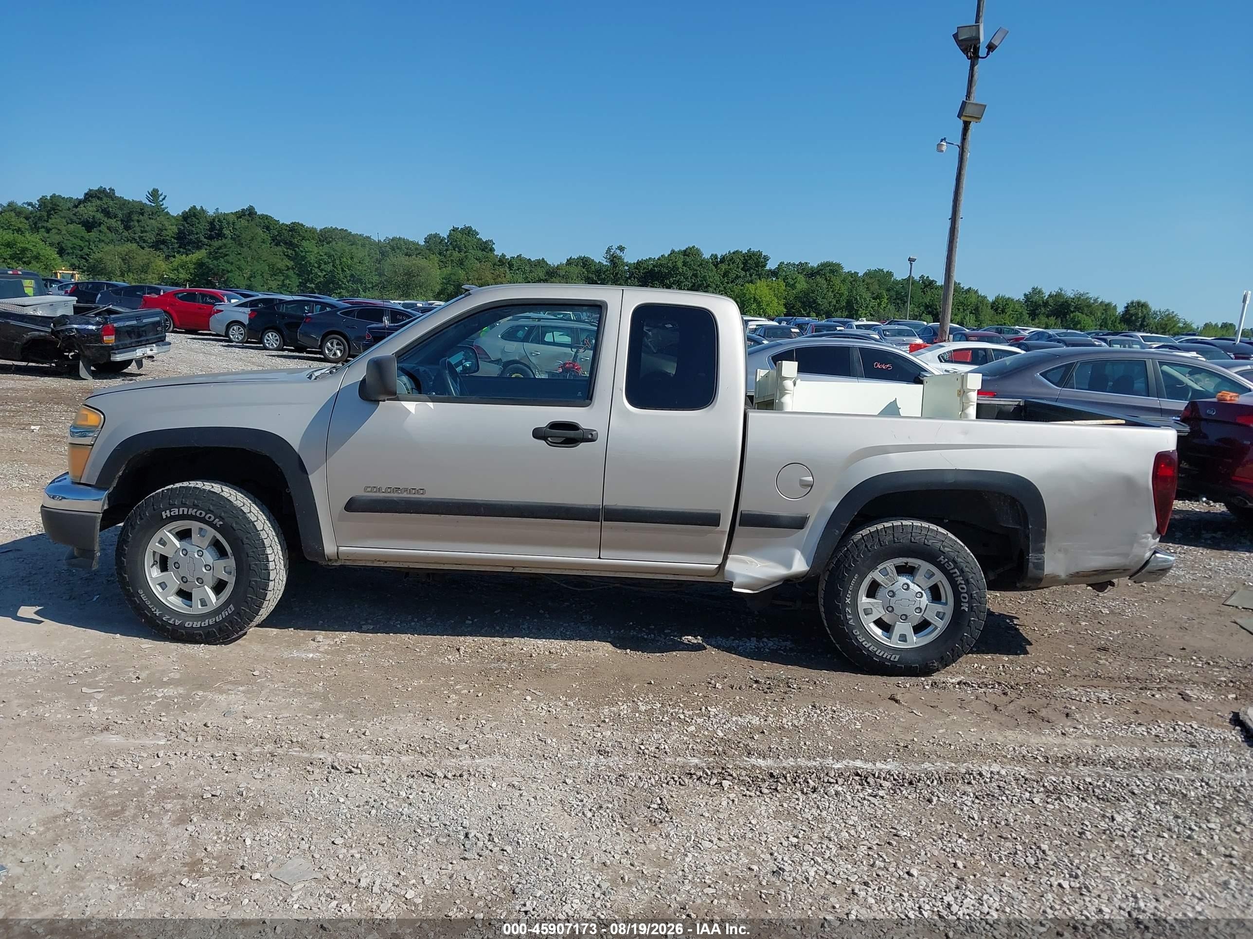 2004 Chevrolet Colorado Ls Champagne vin: 1GCDT196648129552