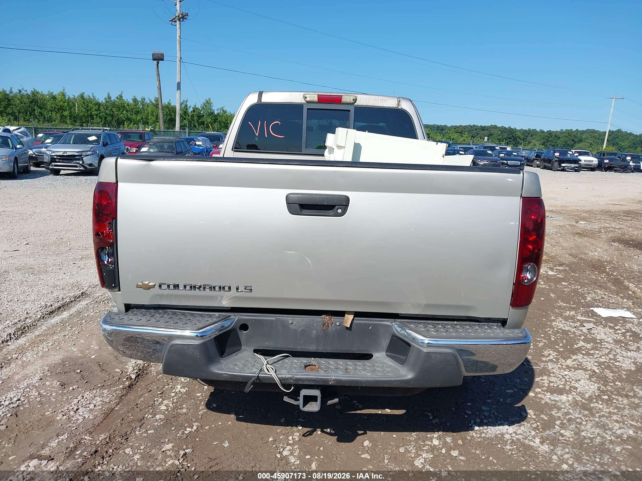2004 Chevrolet Colorado Ls Champagne vin: 1GCDT196648129552